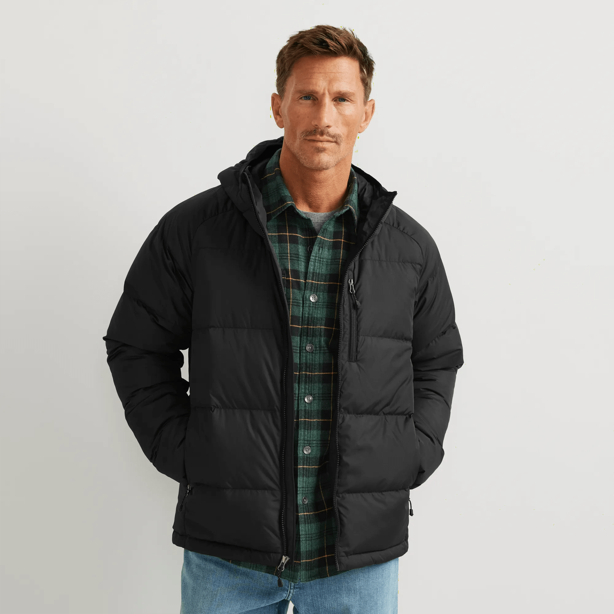 Men's Super Down Hooded Jacket