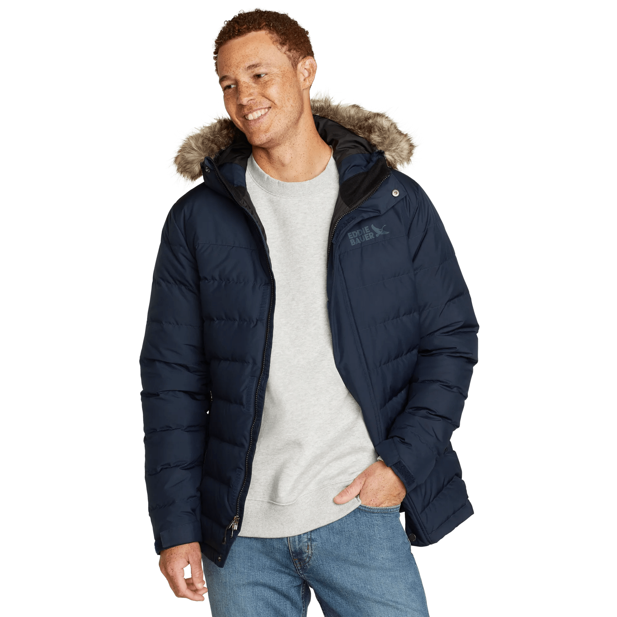 Men's Boundary Pass Down Hooded Parka