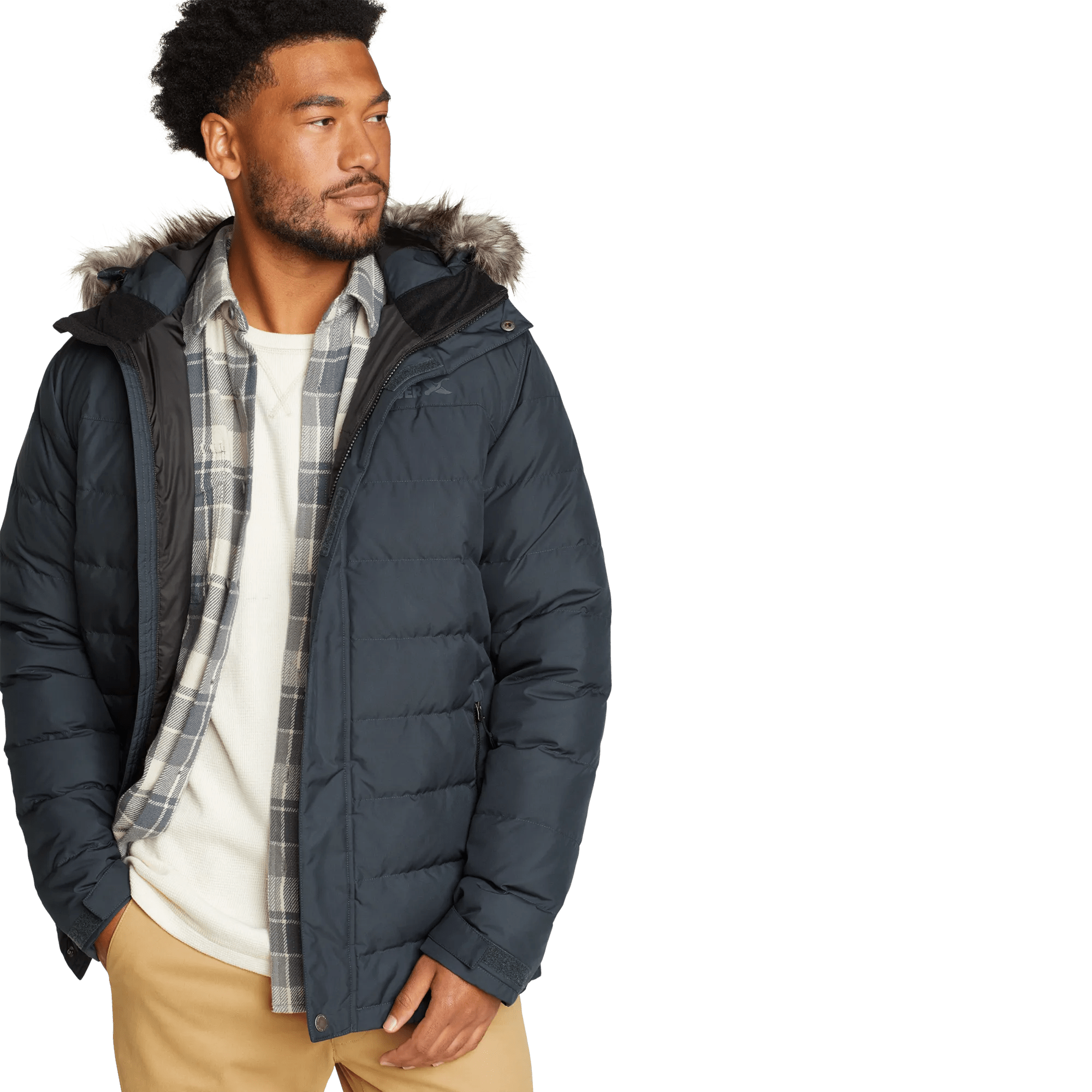 Men's Boundary Pass Down Hooded Parka