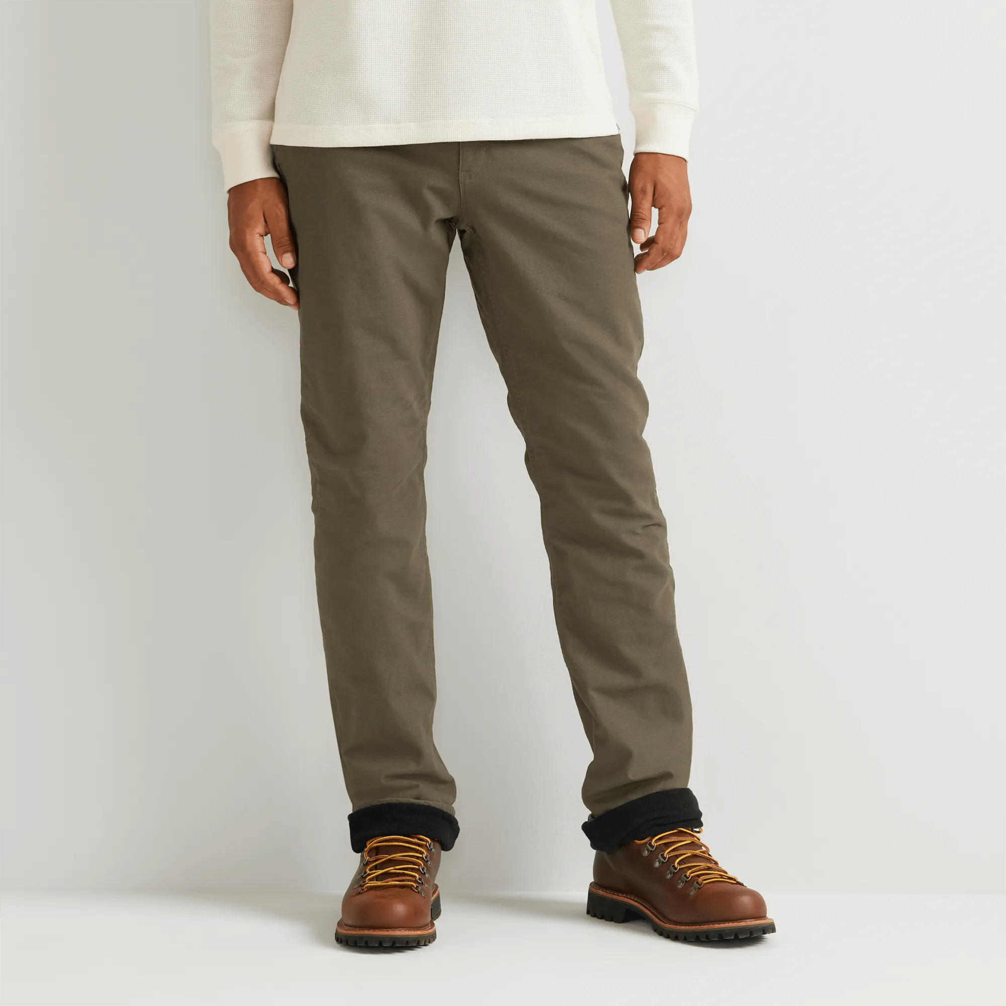 Men's Mountain Flex Fleece-Lined Canvas Pants