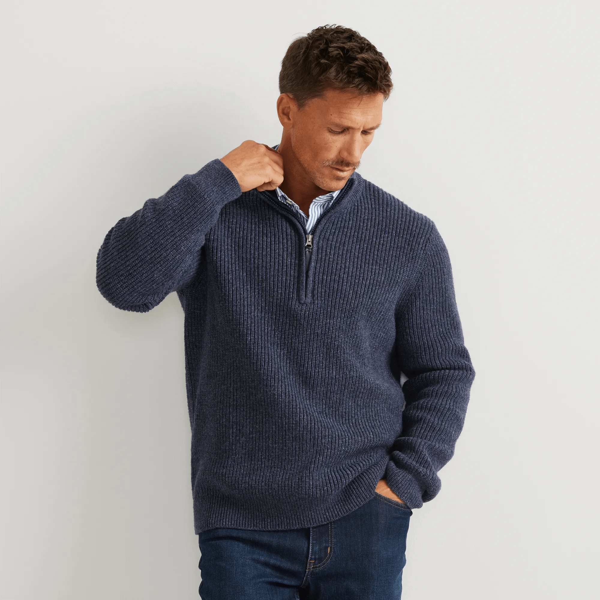 Men's Fletcher Bay 1/4-Zip Sweater