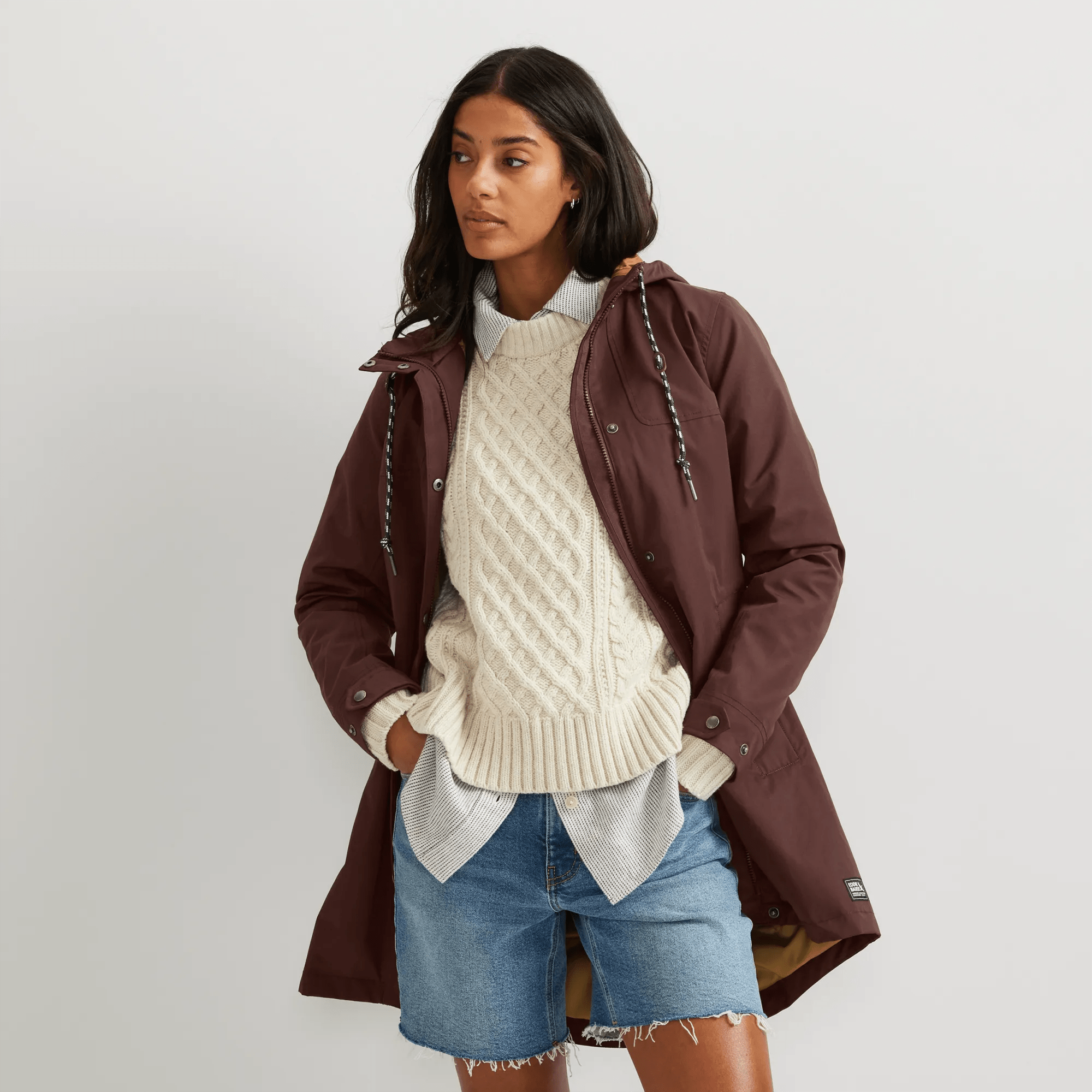 Women's Charly Waterproof Hooded Rain Parka