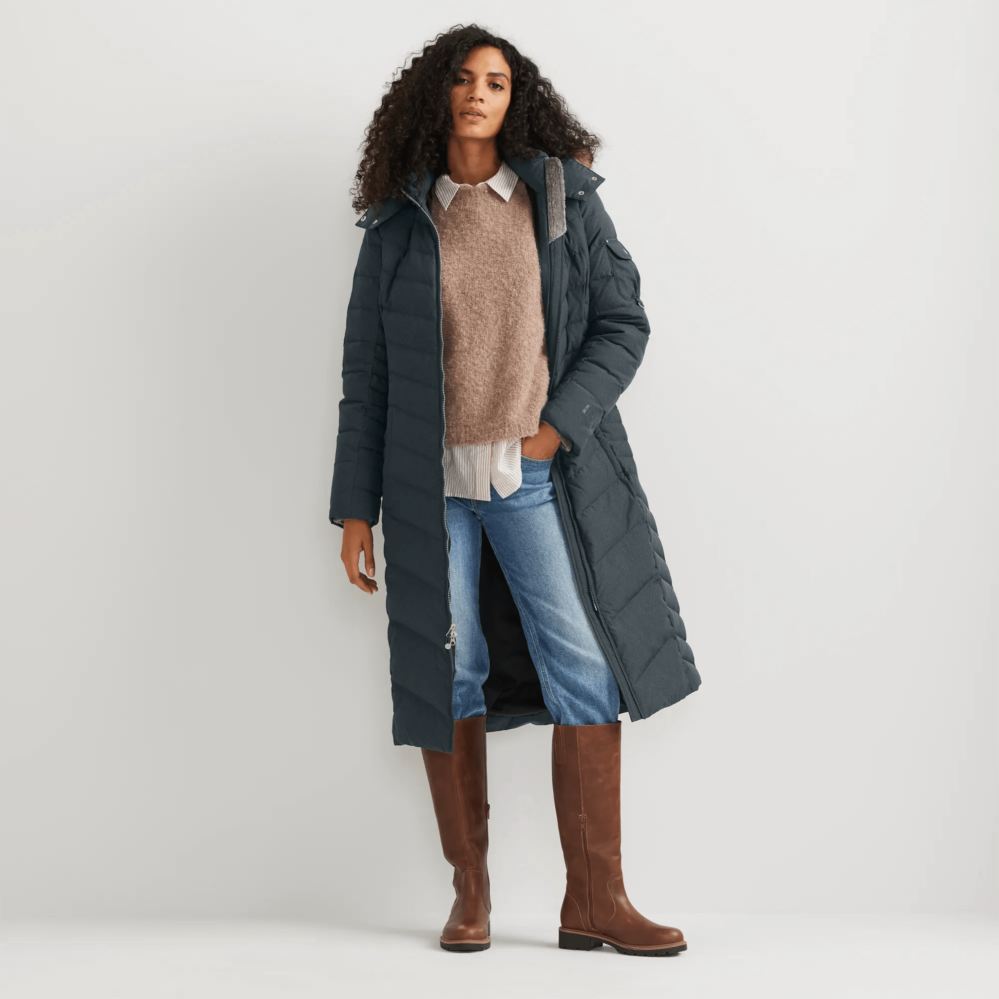 Women's Sun Valley Down Hooded Duffle Coat