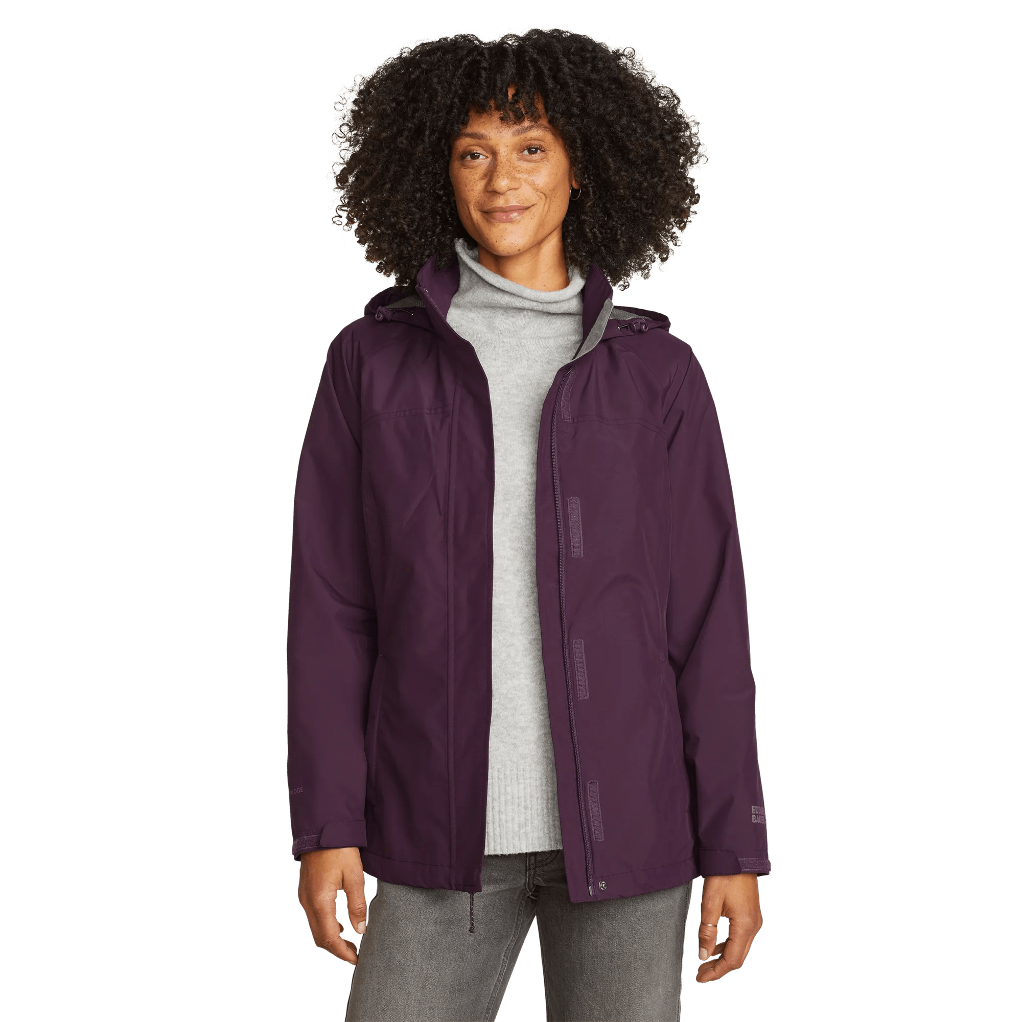 Women's Rainfoil? Waterproof Packable Hooded Rain Jacket