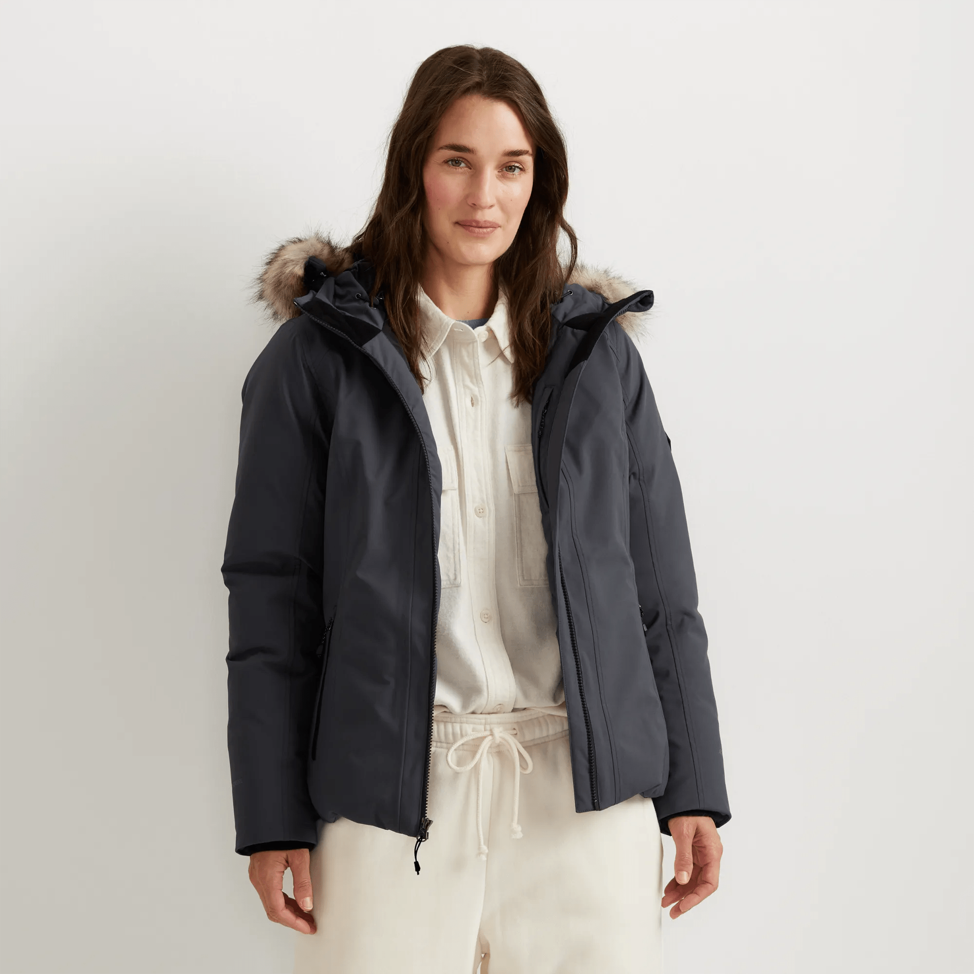 Women's Olympia Waterproof Down Hooded Jacket