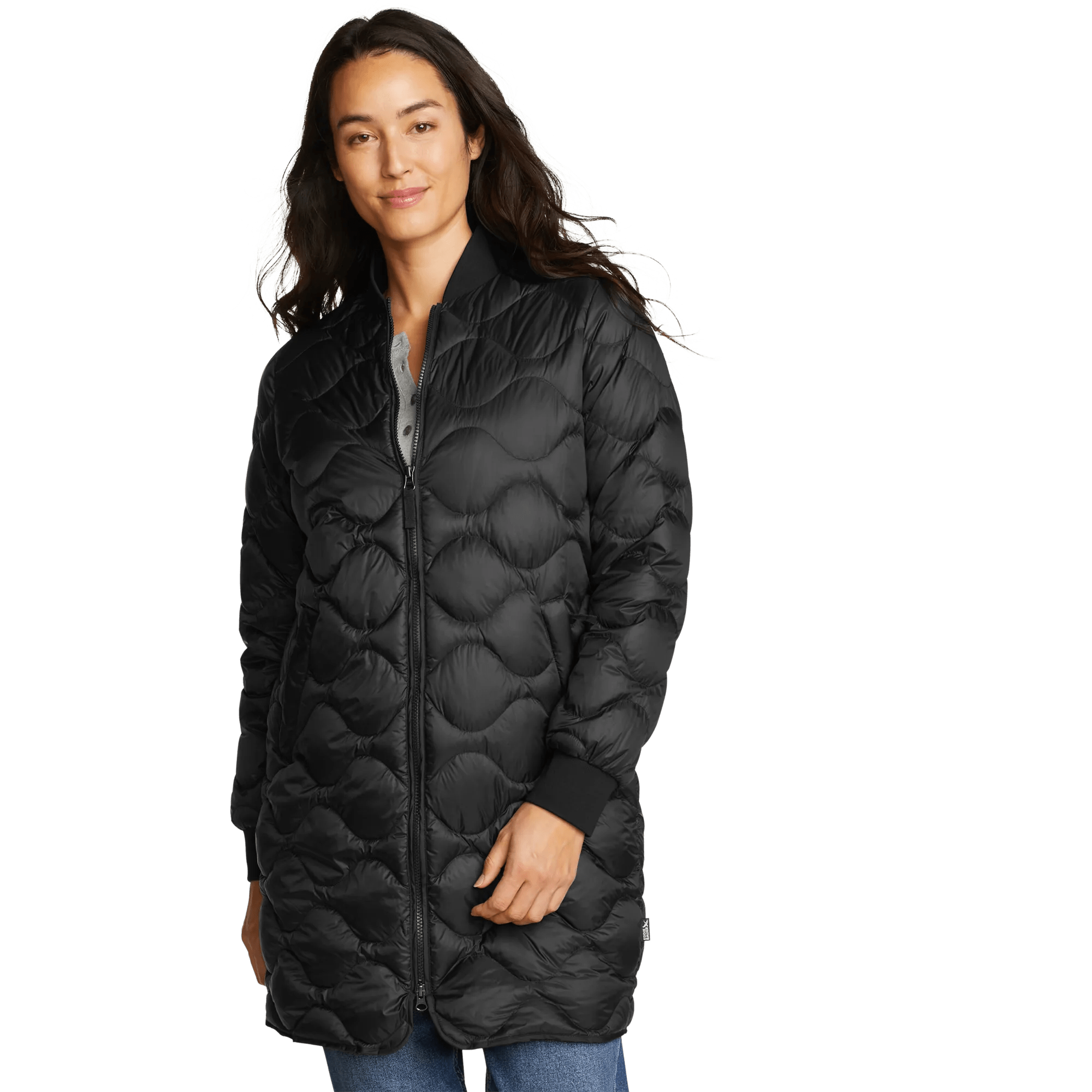 Women's Shaw Long Down Bomber Jacket