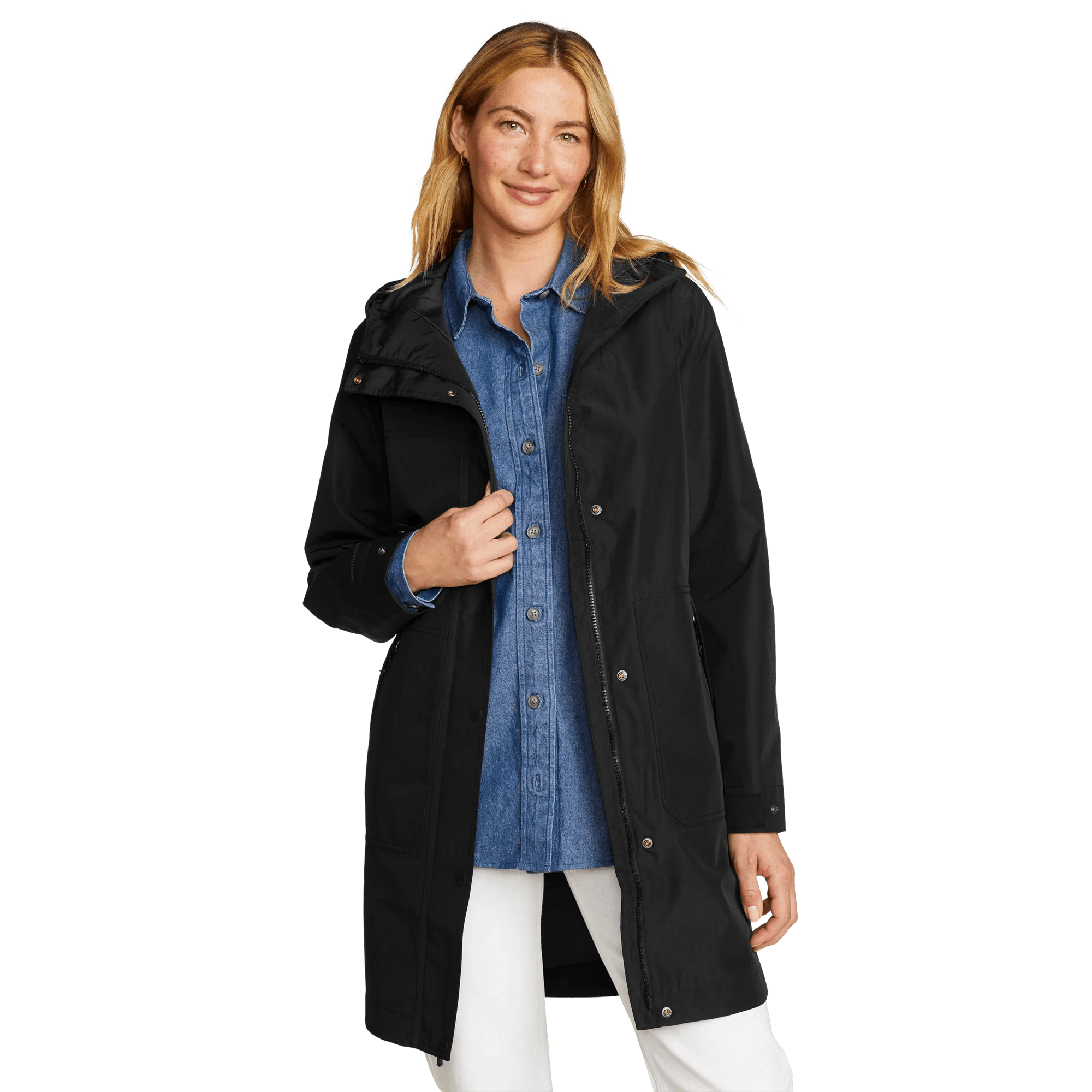 Women's Port Townsend Waterproof Hooded Trench Coat