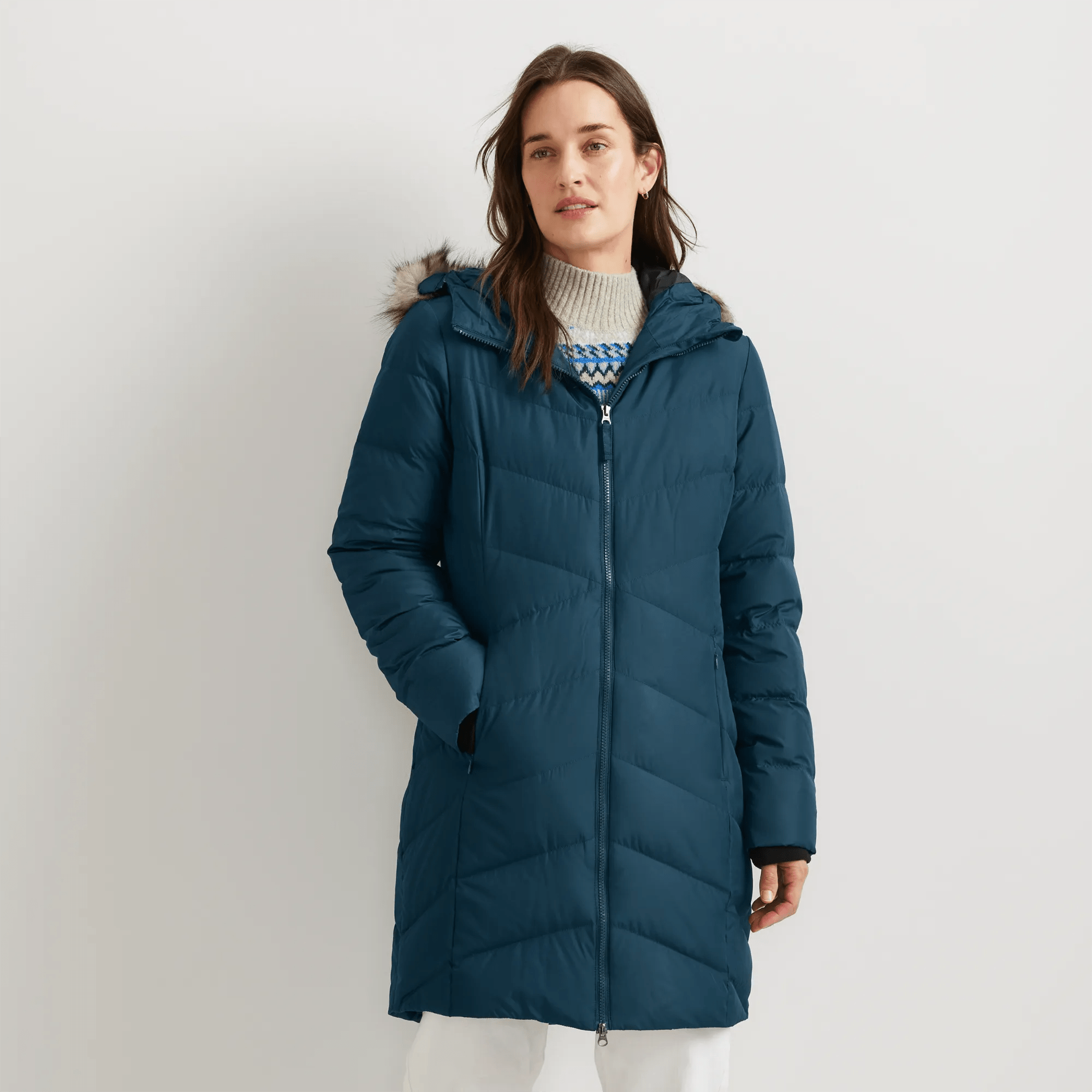 Women's Classic Down Hooded Parka