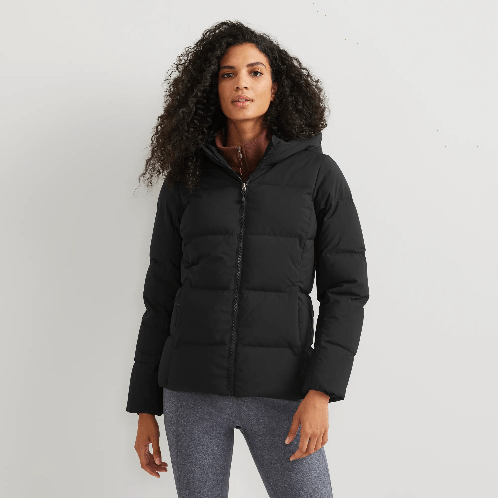 Women's Essential Down Hooded Jacket