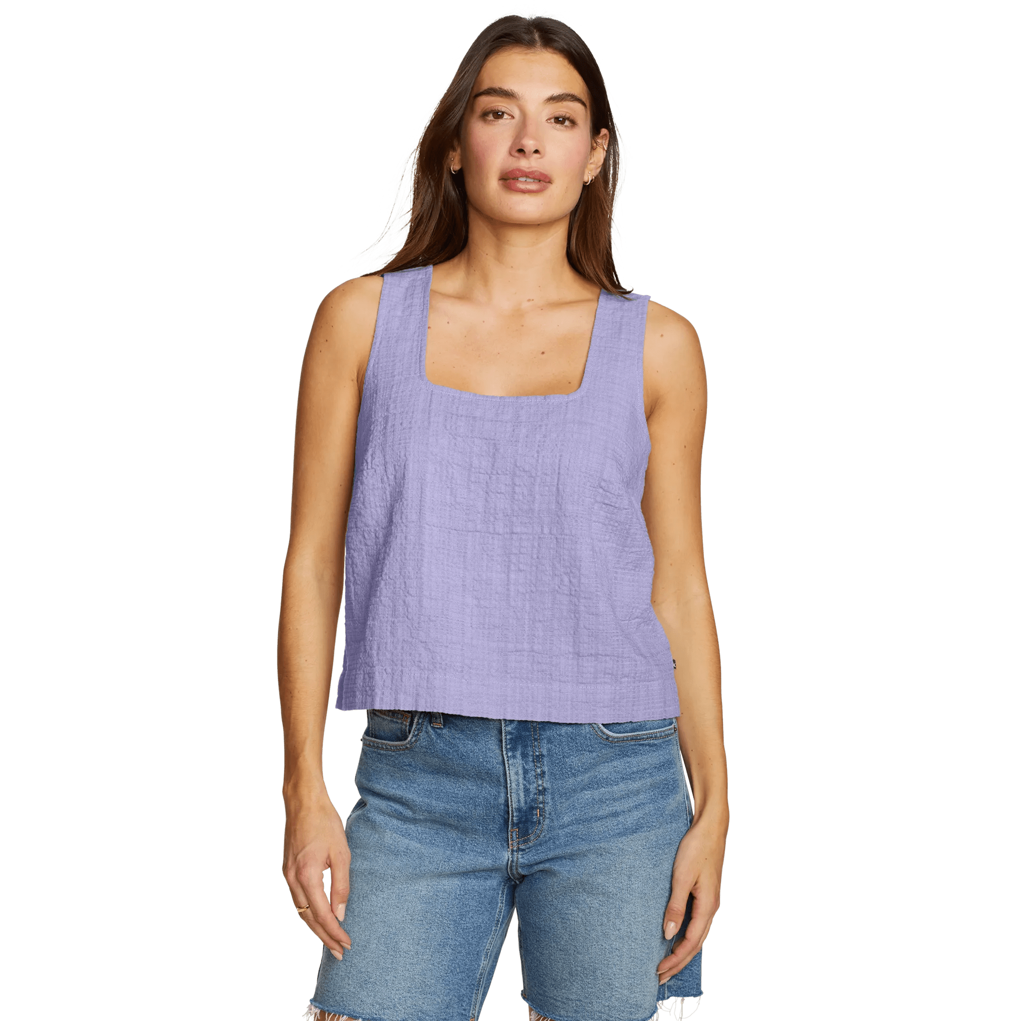 Women's Sun's Up Gauze Tank