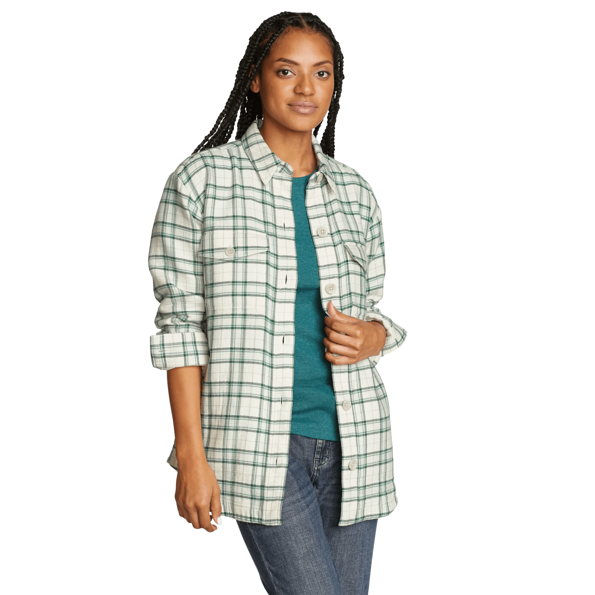 Women's Thermal Bonded Shirt Jacket