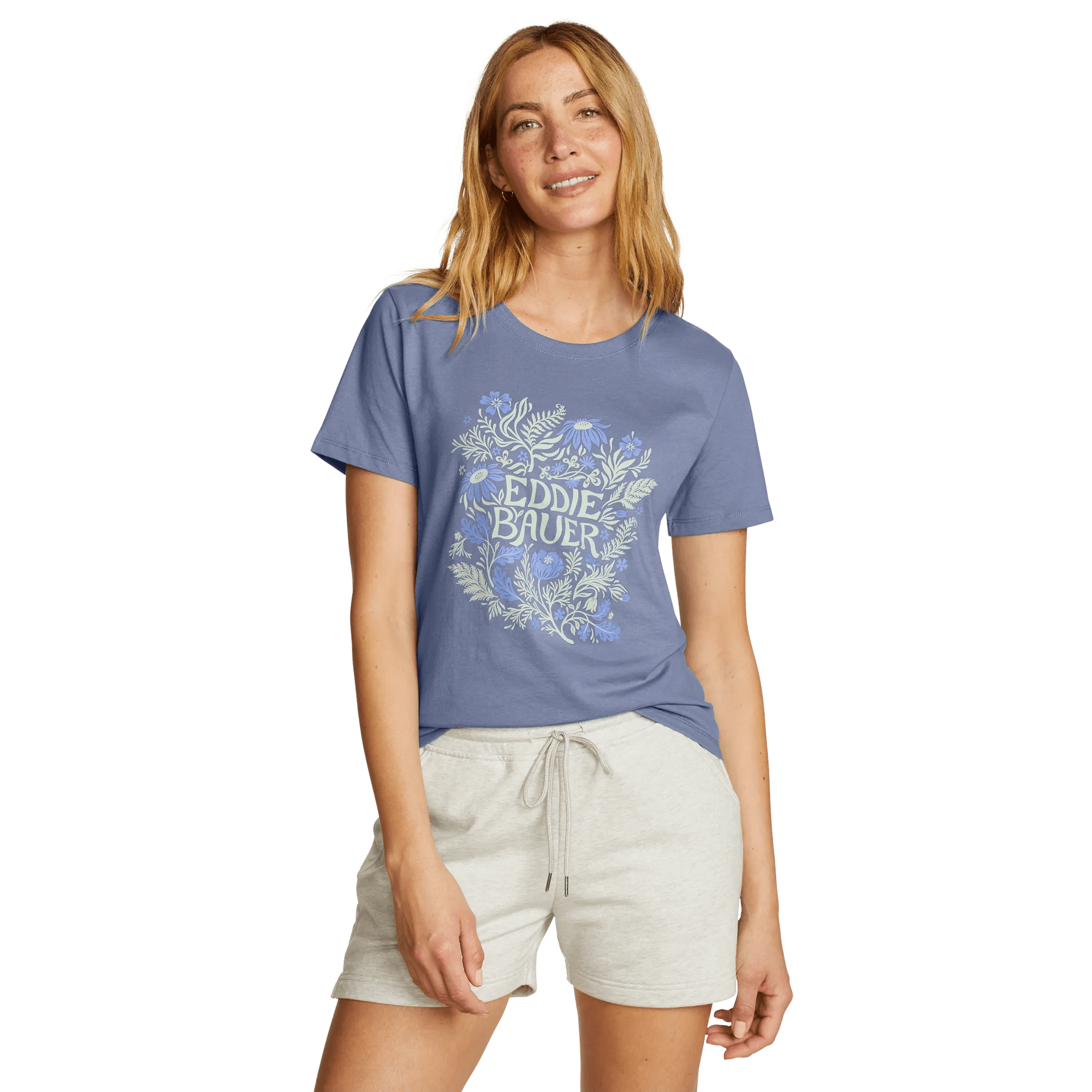 Women's Graphic T-Shirt - Floral