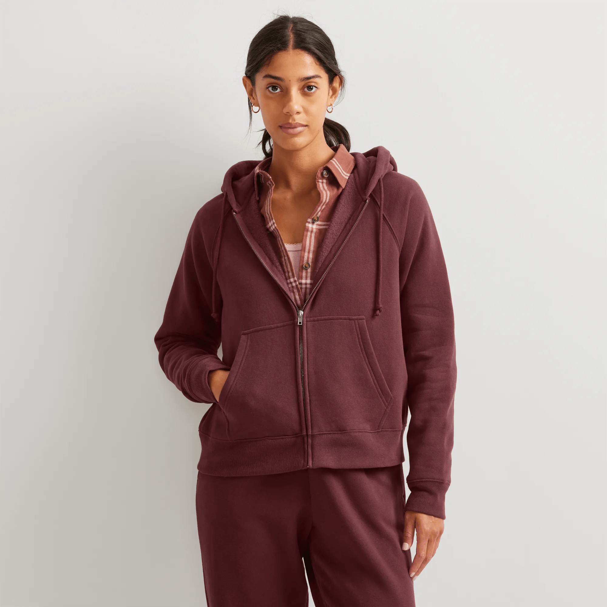 Women's Vintage Soft Full-Zip Hoodie