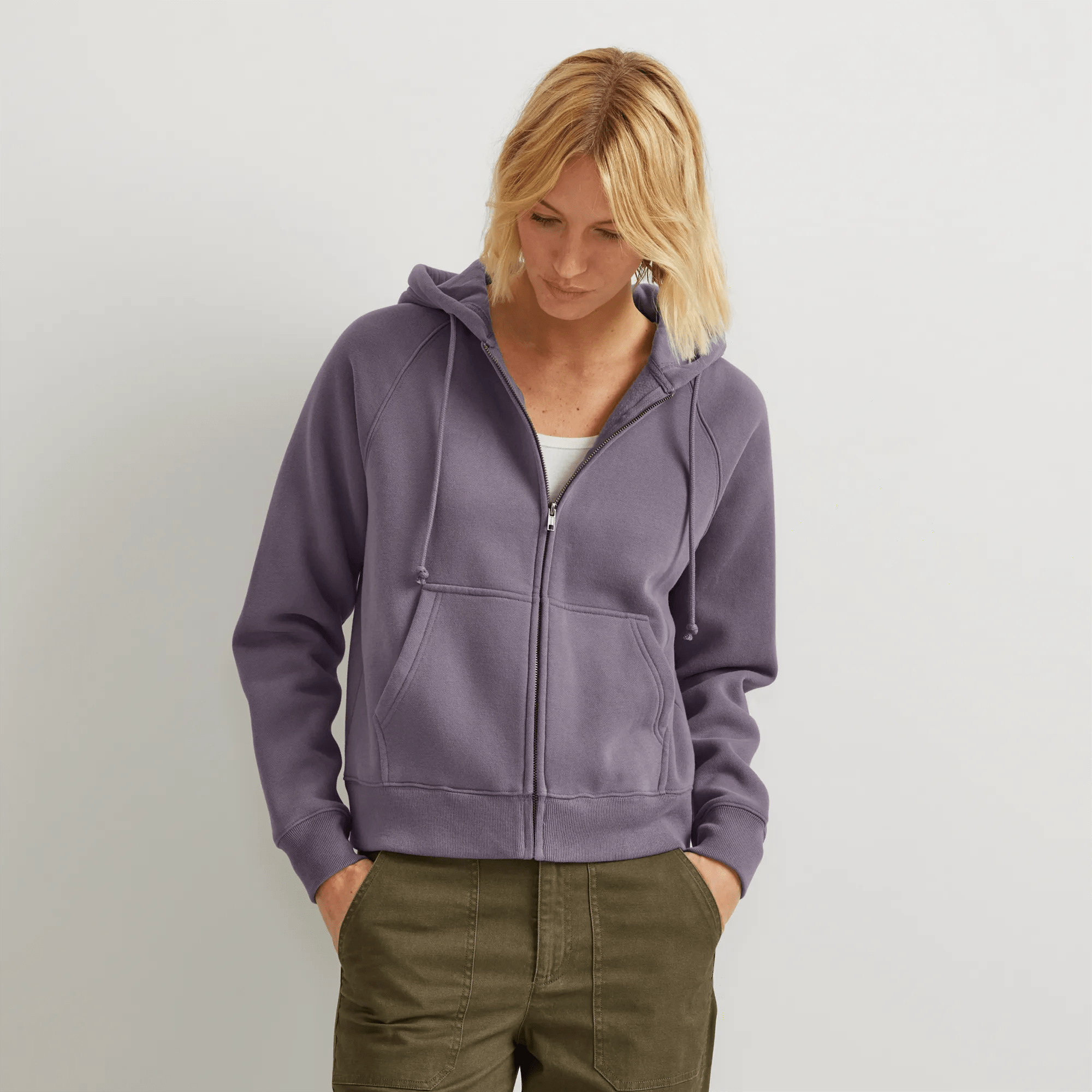 Women's Vintage Soft Full-Zip Hoodie