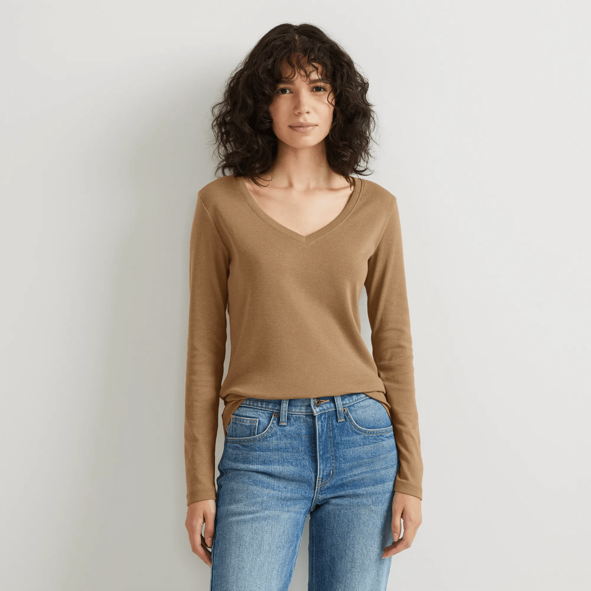 Women's Favorite Long-Sleeve V-Neck T-Shirt