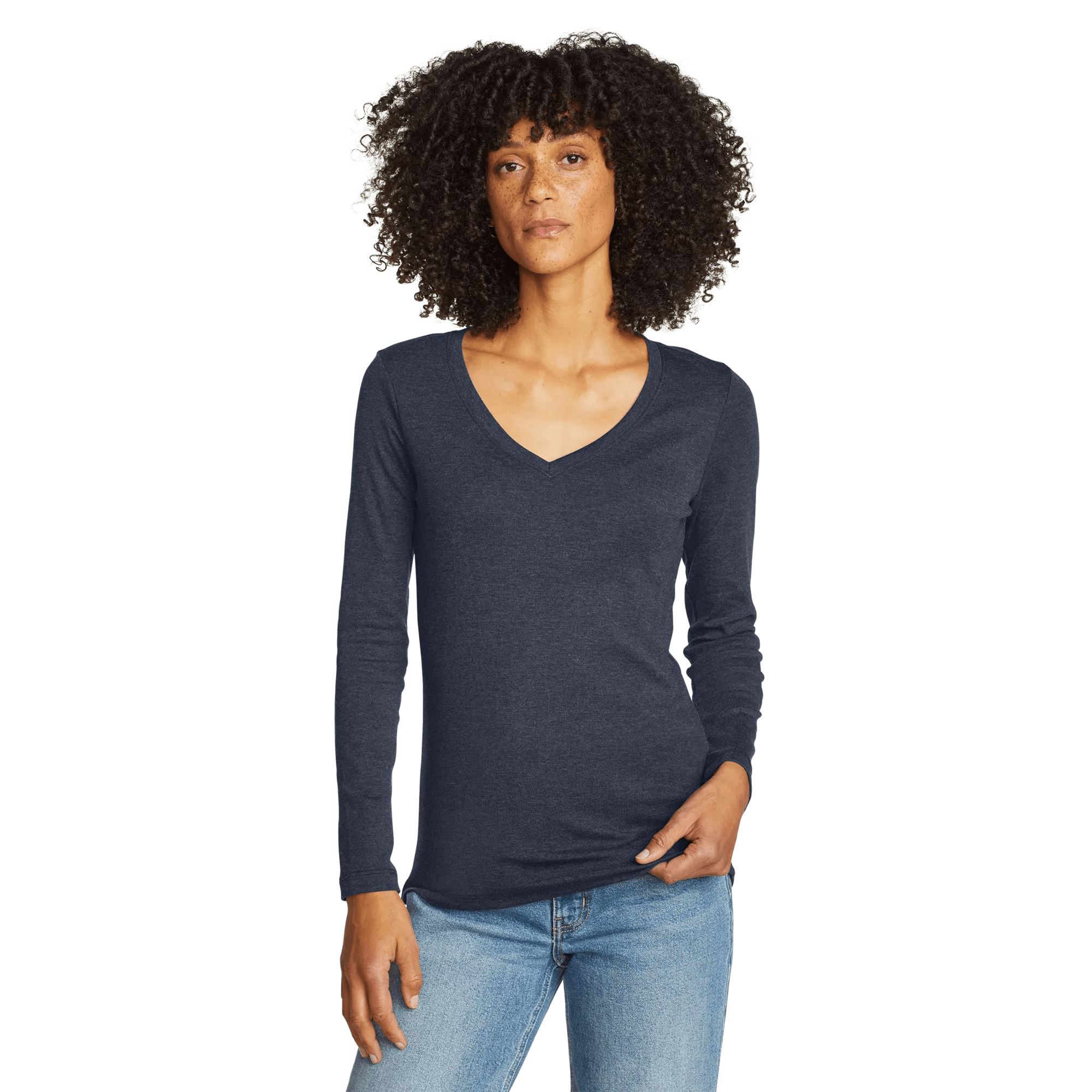 Women's Favorite Long-Sleeve V-Neck T-Shirt