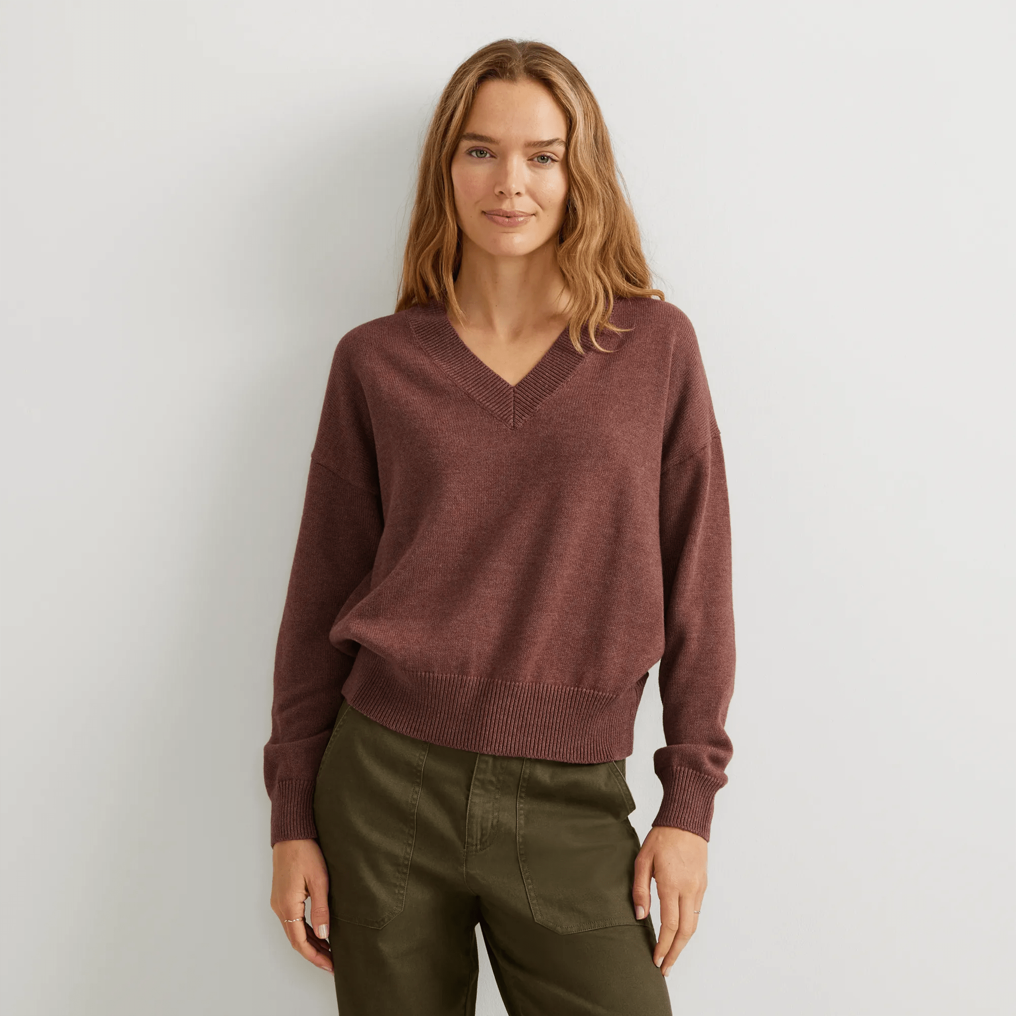 Women's Signature V-Neck Sweater