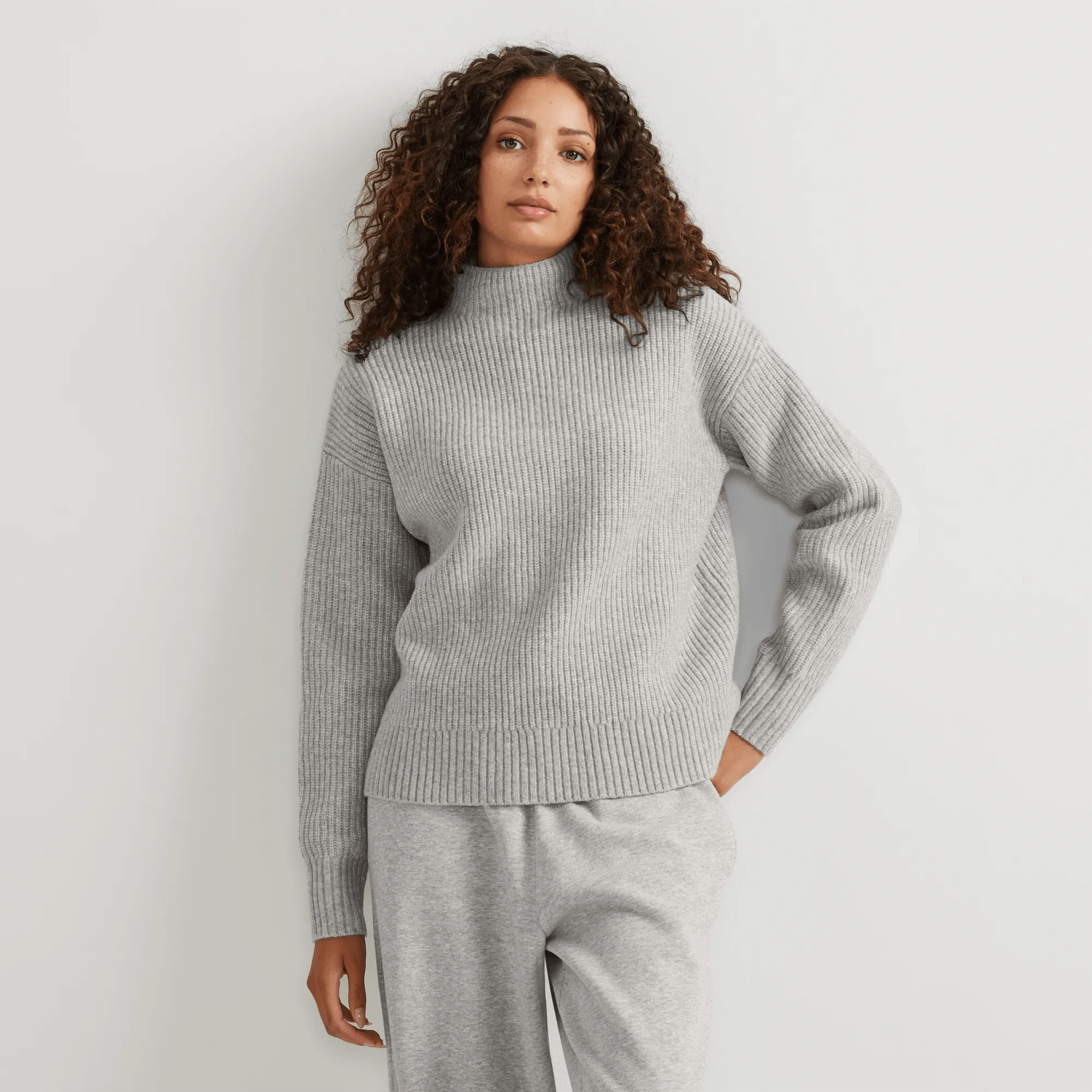 Women's Alpine Route Scrunch Neck Sweater