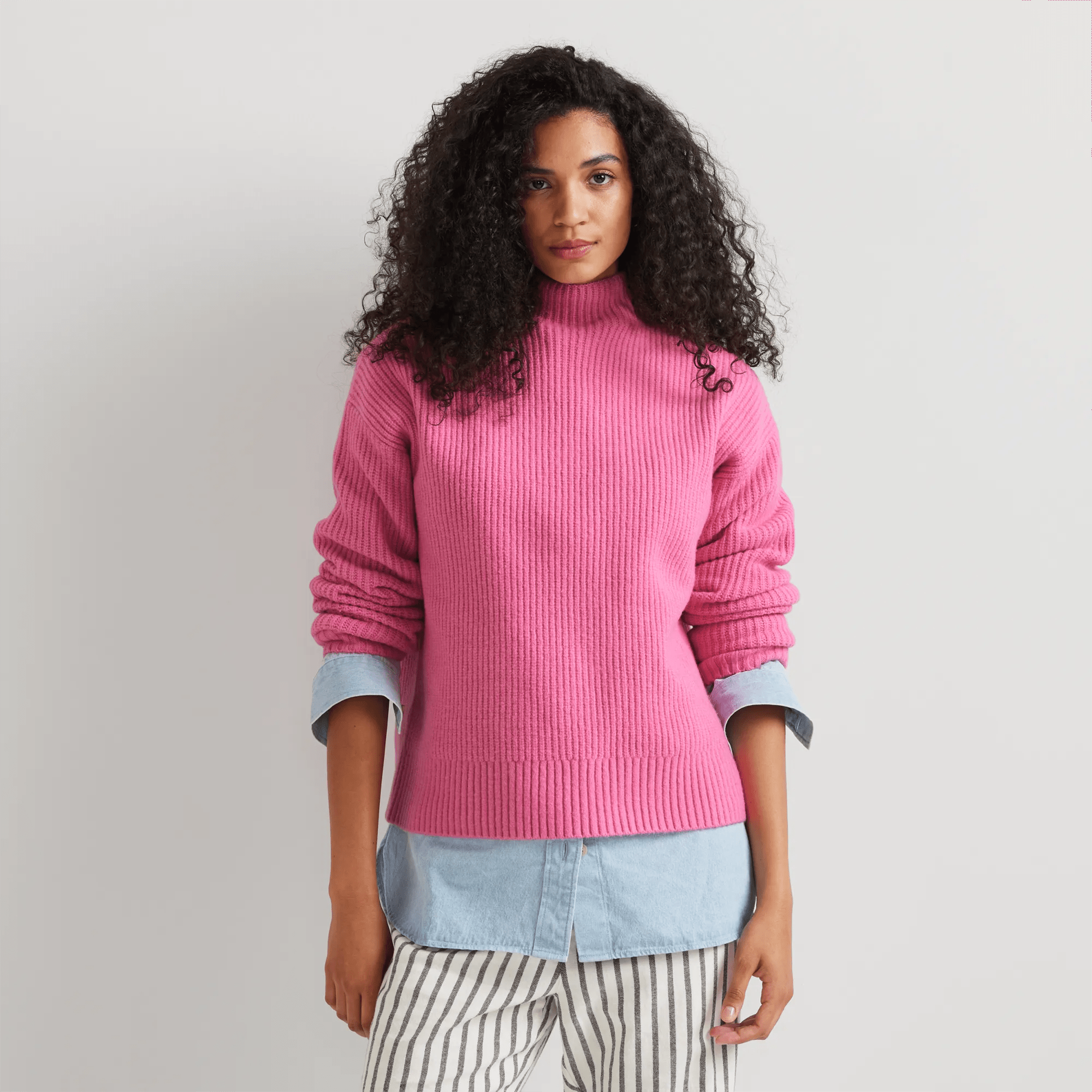 Women's Alpine Route Scrunch Neck Sweater