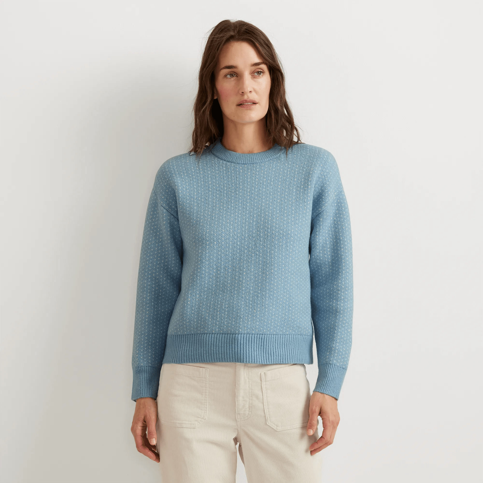 Women's Good Cheer Crewneck Sweater - Bird's Eye
