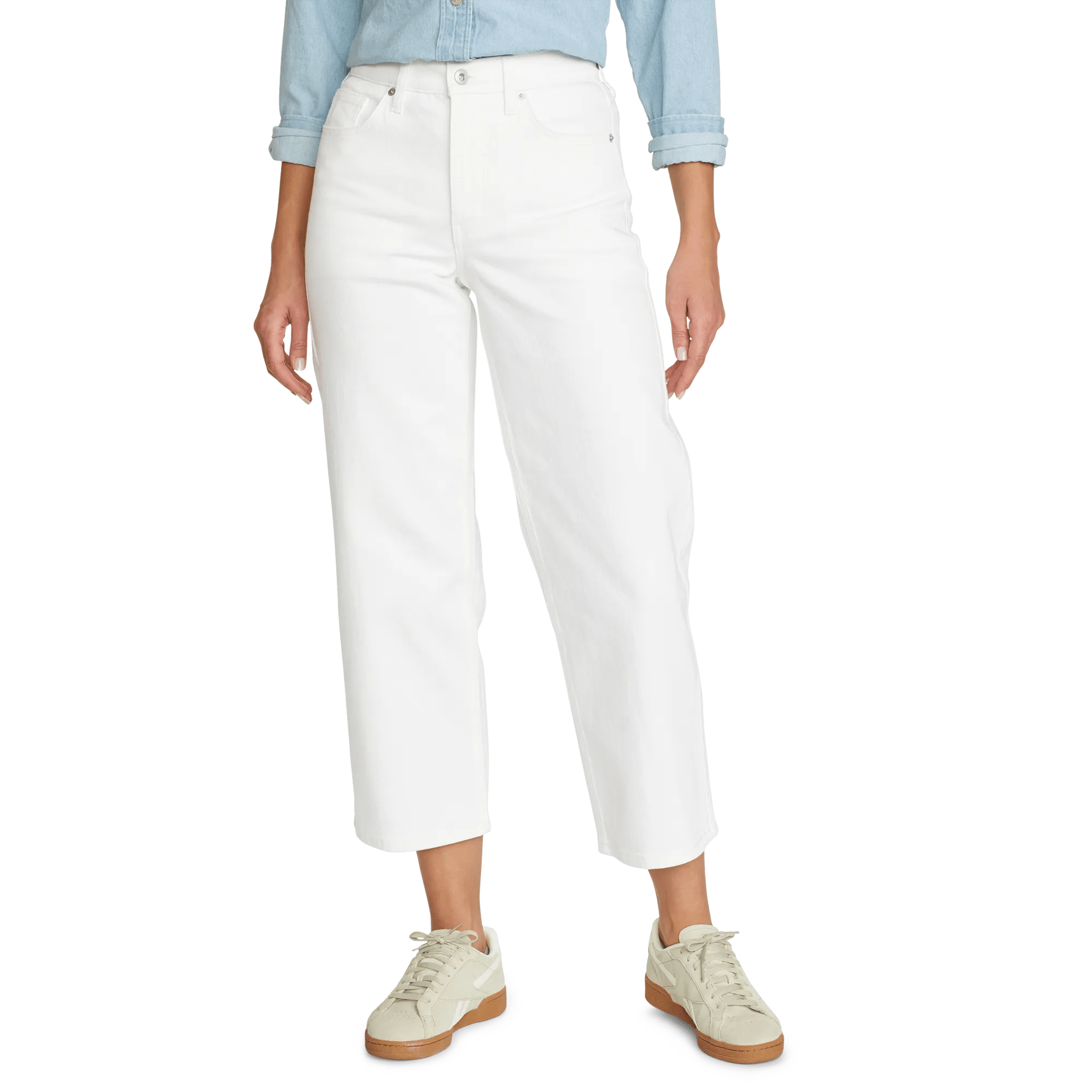 Women's Authentic Everyday High-Rise Cropped Jeans