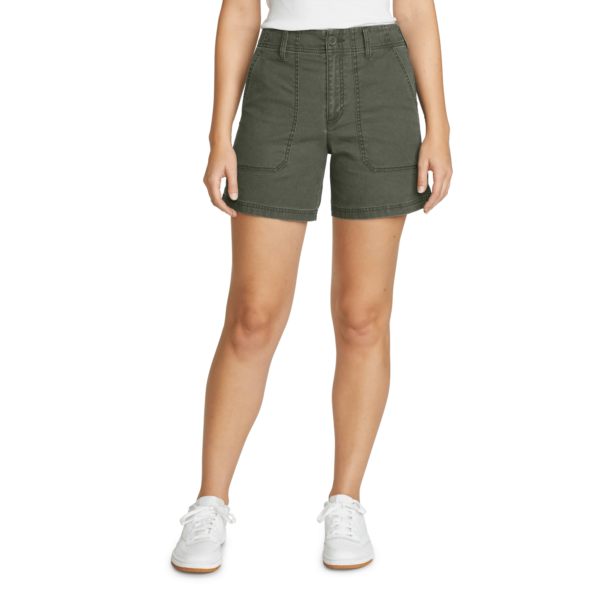 Women's Canvas Utility Shorts