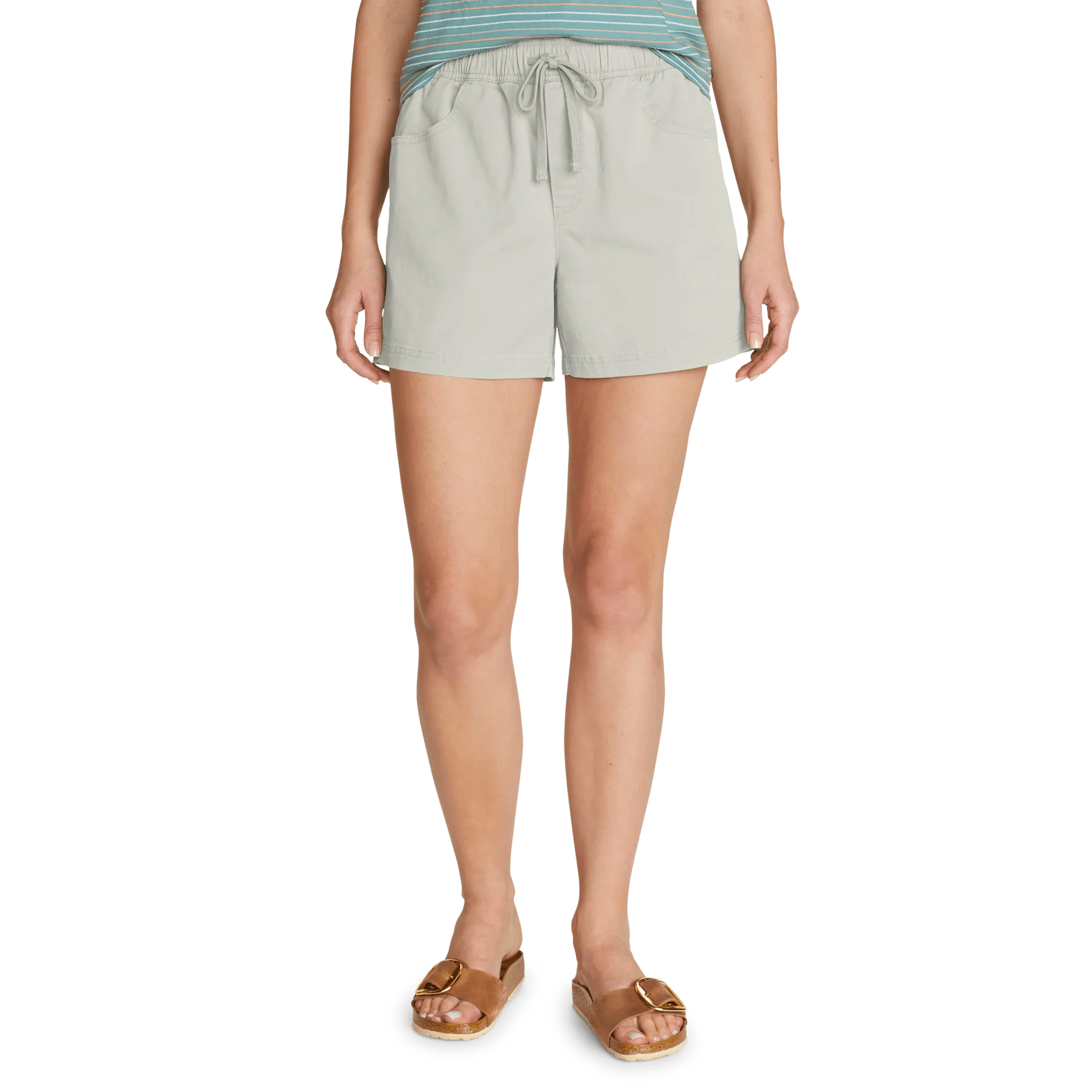Women's Washed Cotton Shorts