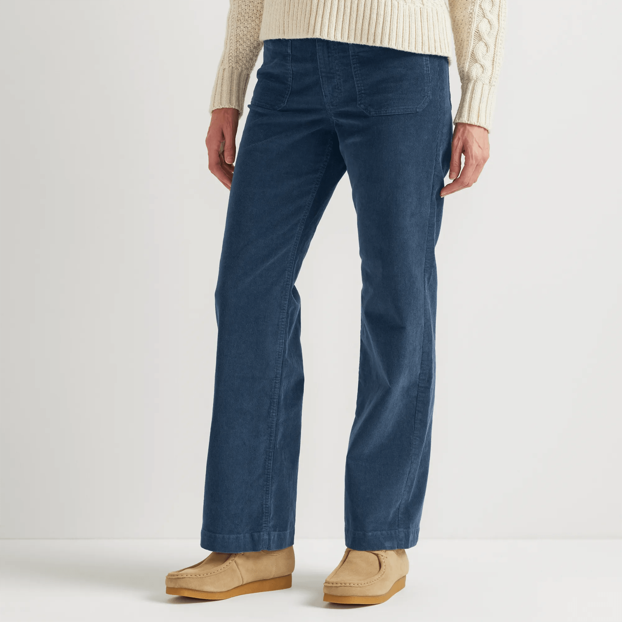 Women's True Icon Stretch Straight Leg Corduroy Pants