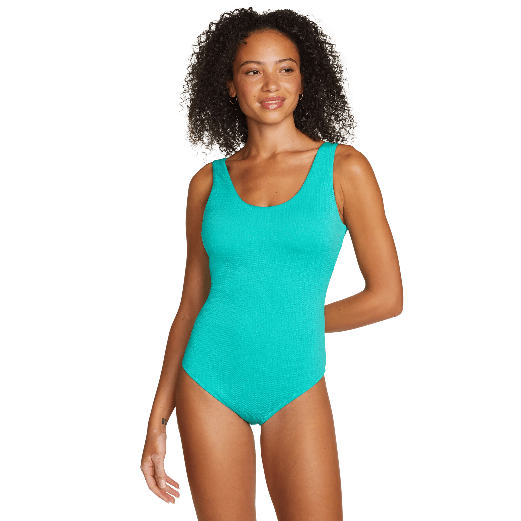 Women's Textured One-Piece Swimsuit