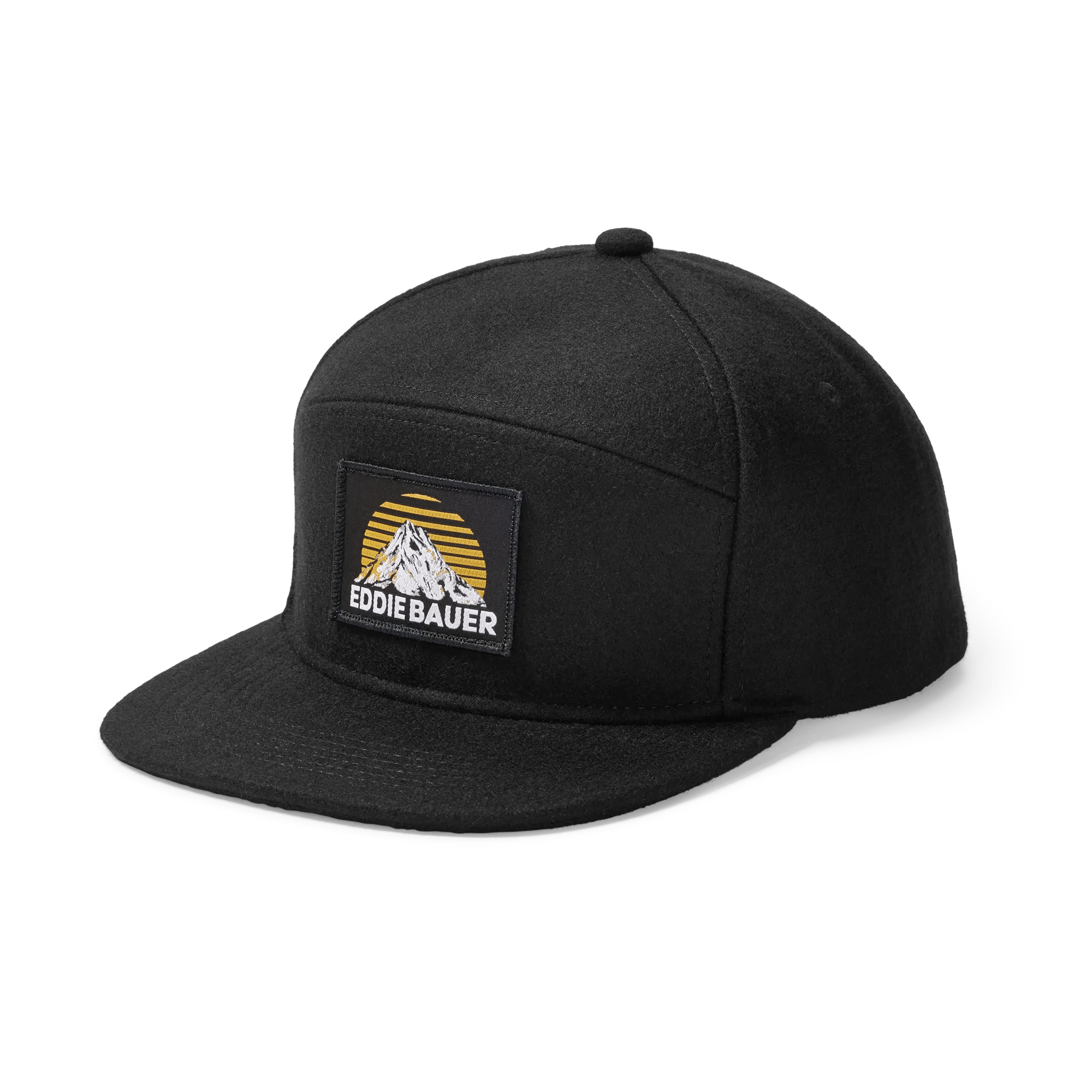 Graphic Wool-Blend 5-Panel Cap