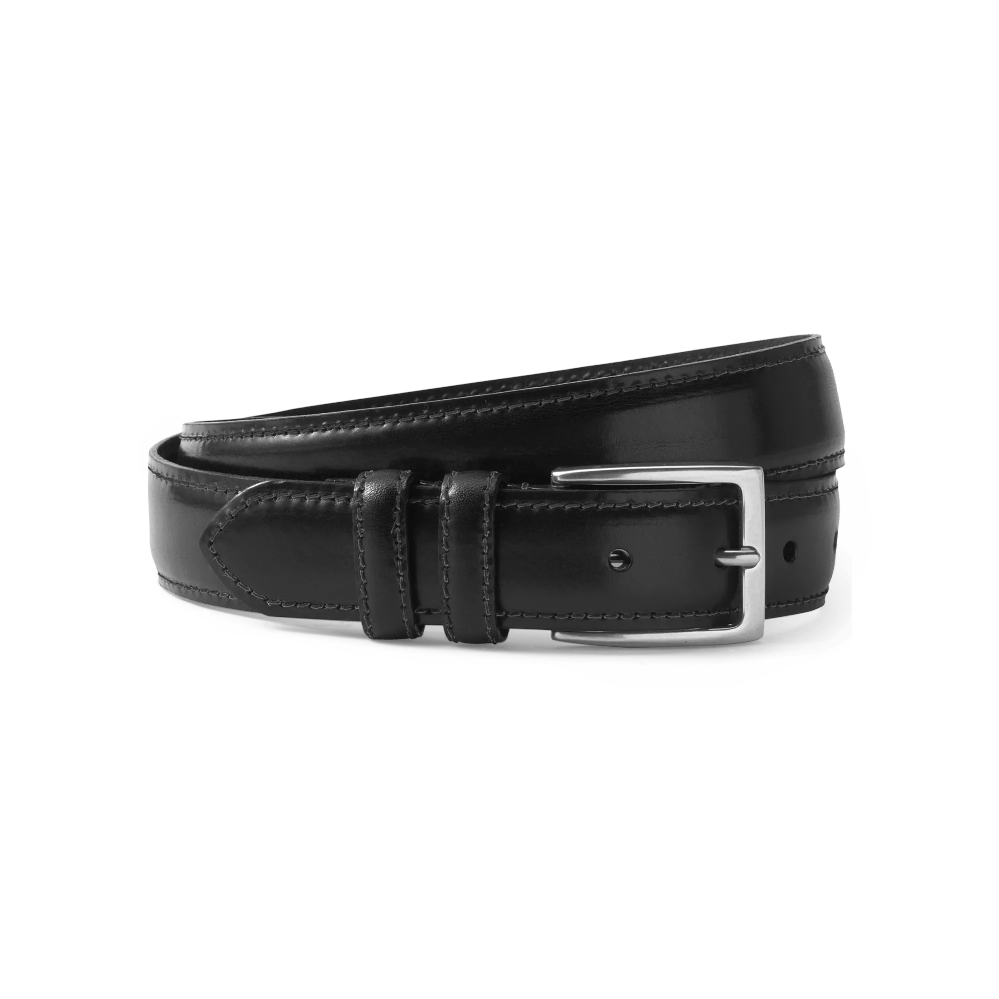 Men's Feather Edge Leather Belt