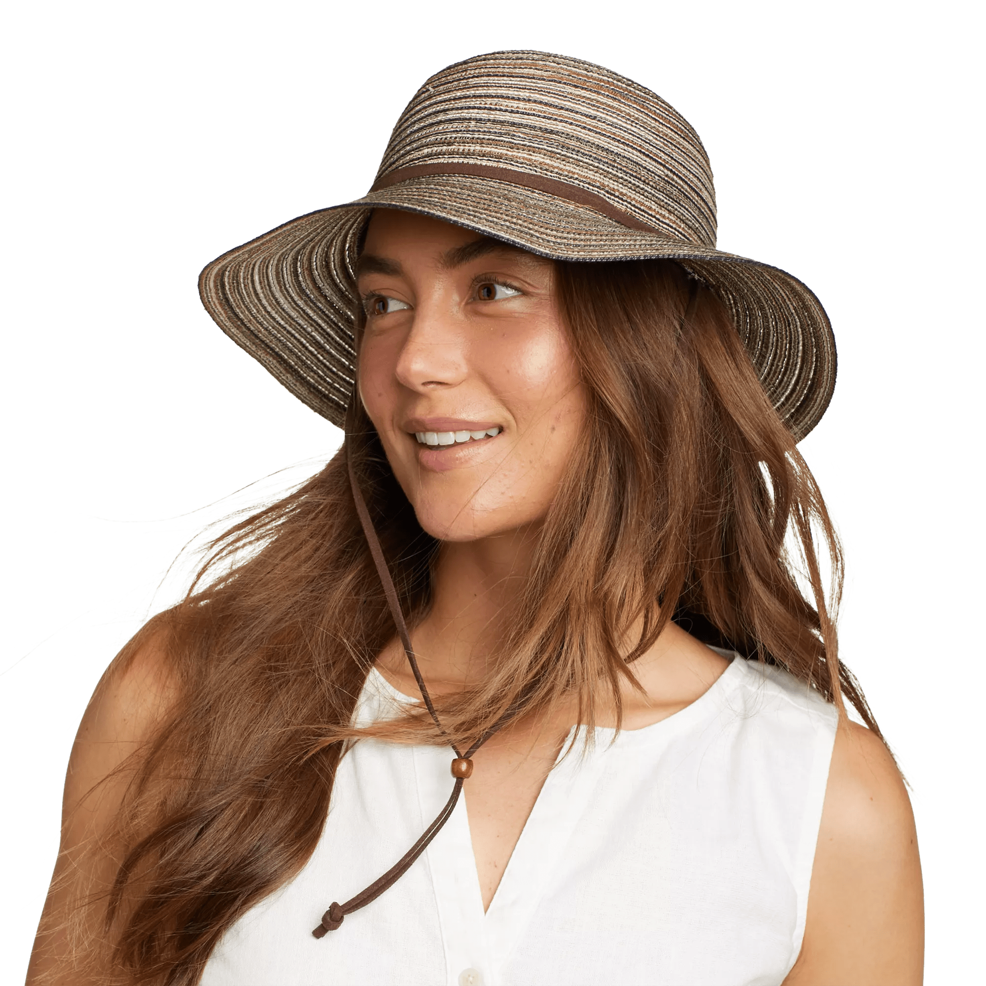 Women's Packable Straw Hat - Wide Brim