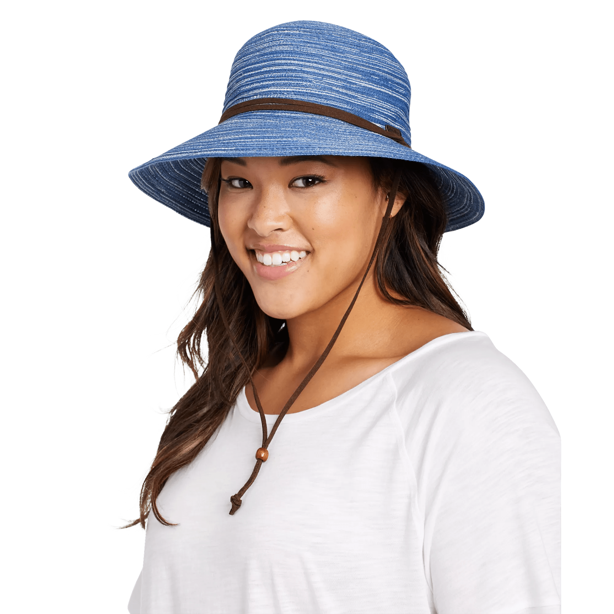 Women's Packable Straw Hat - Wide Brim