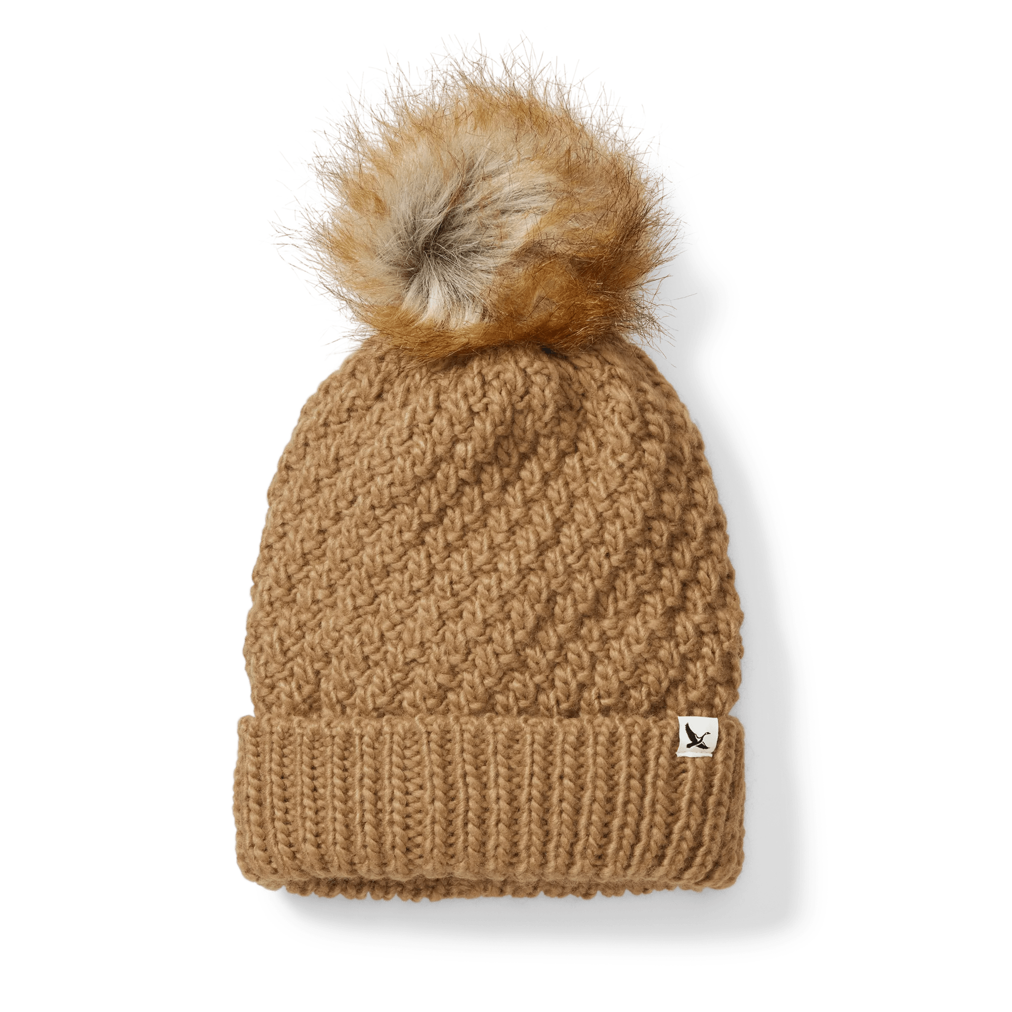 Women's Cabin Faux Fur Pom Beanie