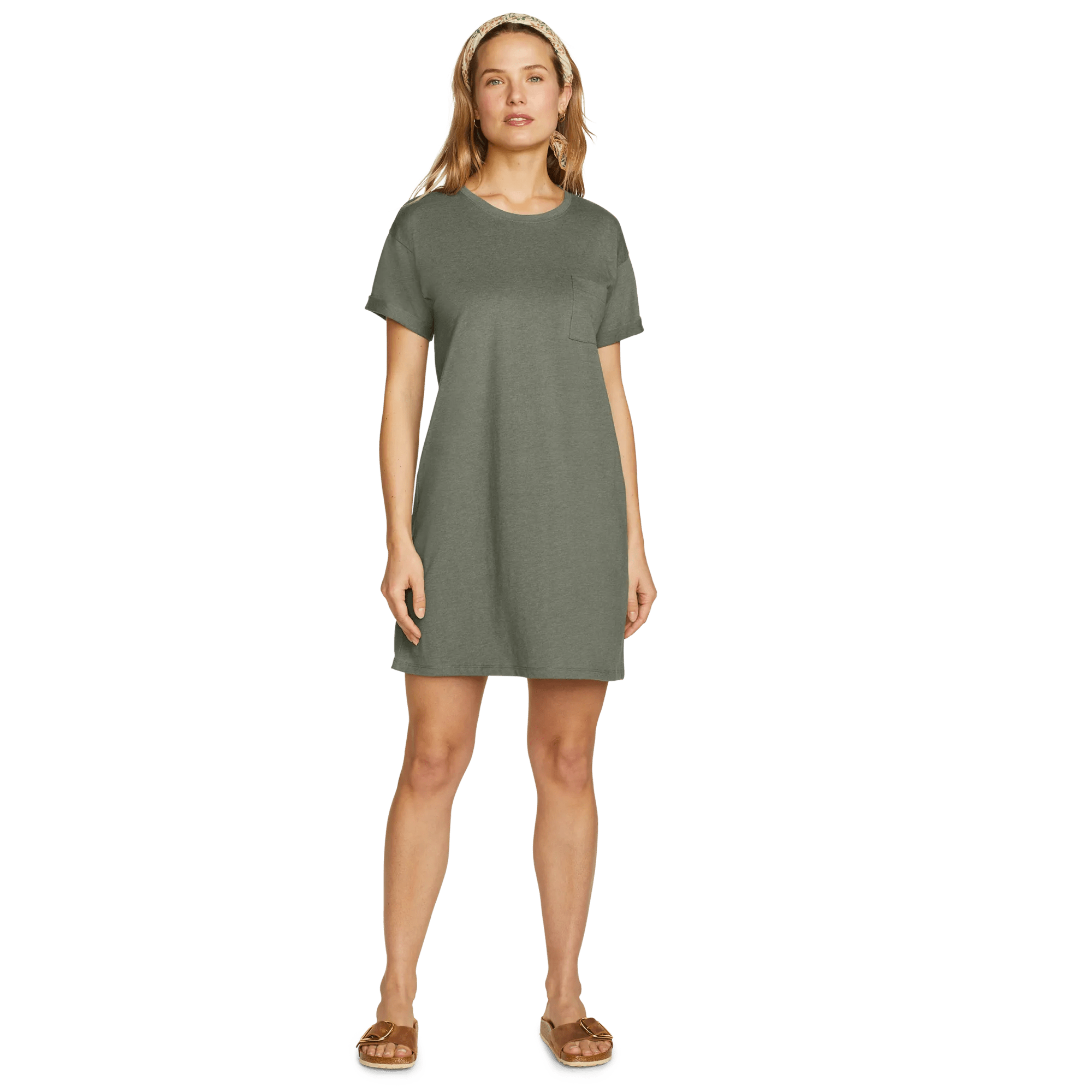 Women's Coast And Climb Short-Sleeve Pocket T-Shirt Dress