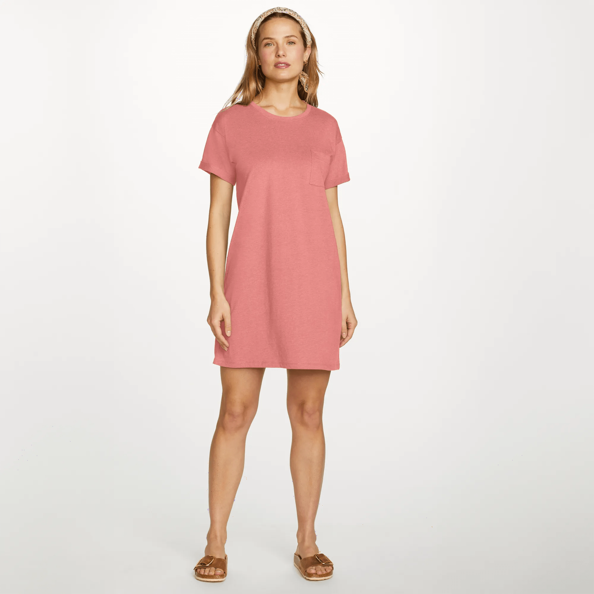 Women's Coast And Climb Short-Sleeve Pocket T-Shirt Dress