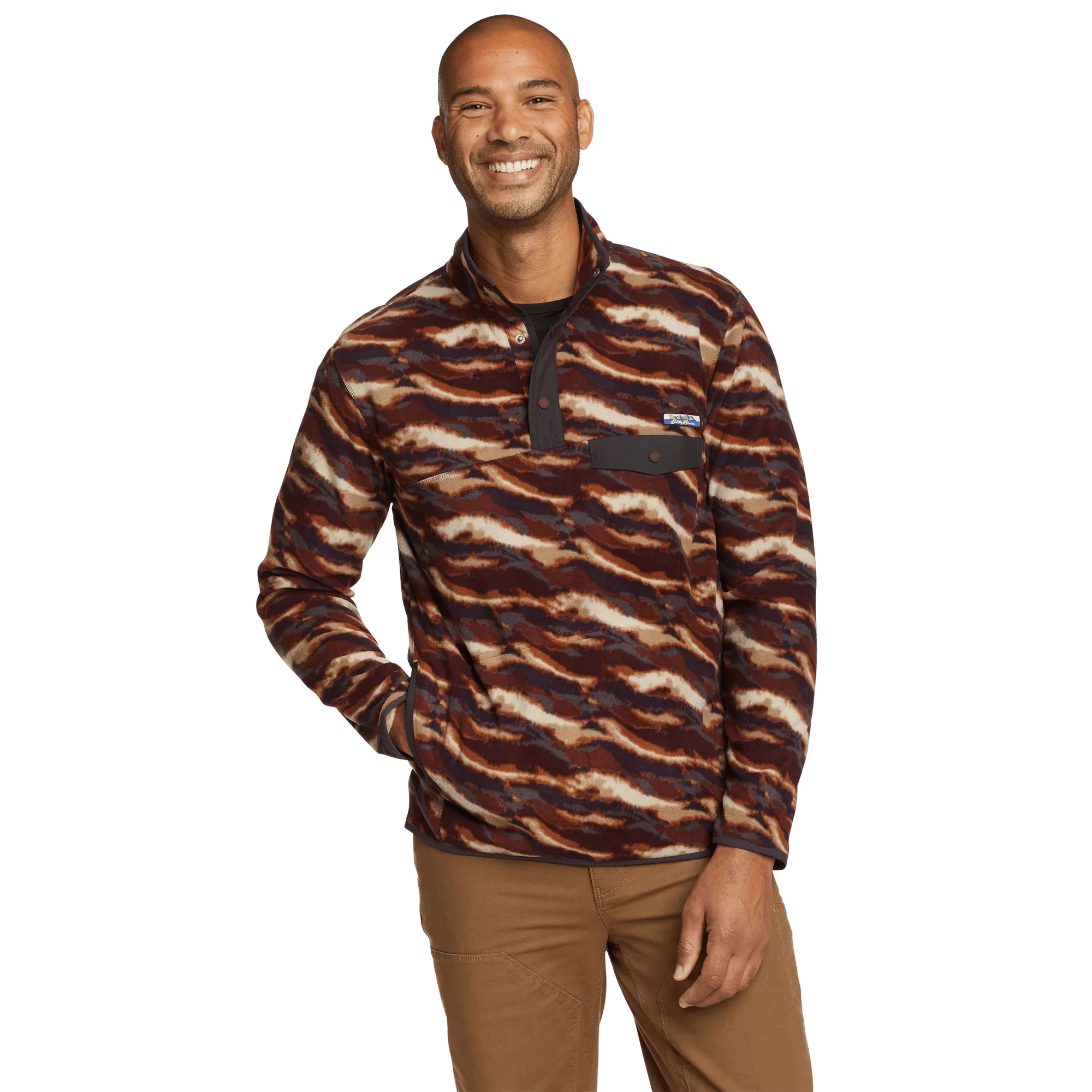 Men's Chutes Mock Neck Fleece