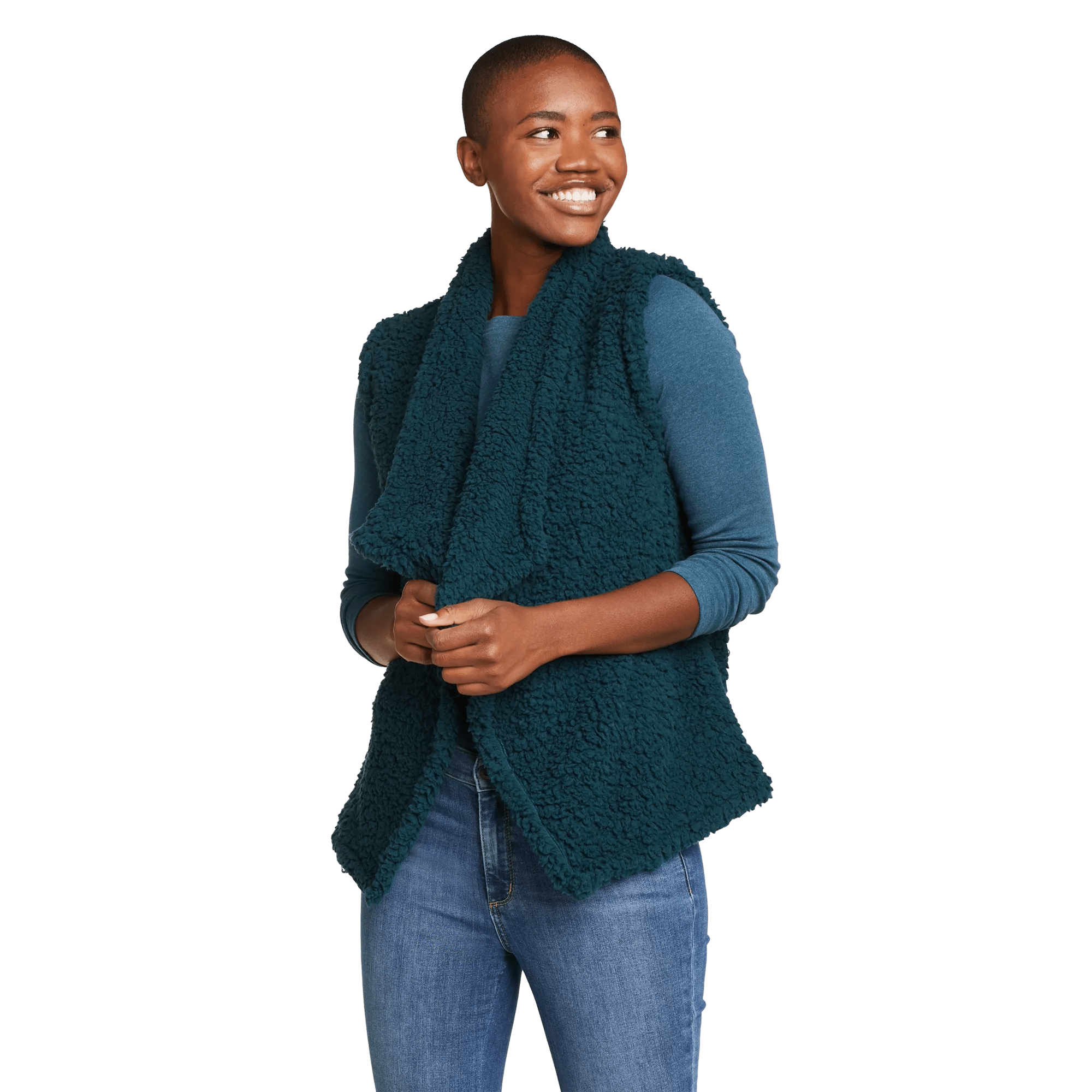 Women's Fireside Plush Fleece Vest