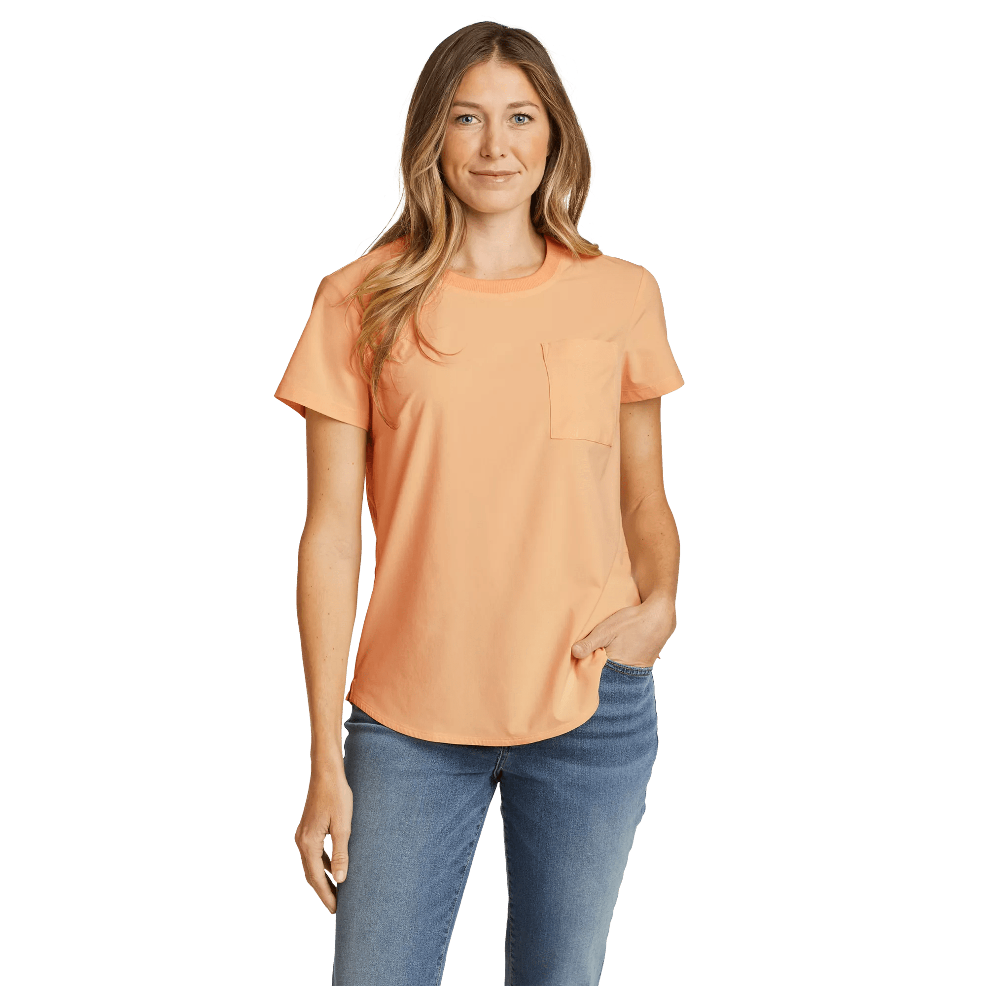 Women's Departure Short-Sleeve Pocket T-Shirt