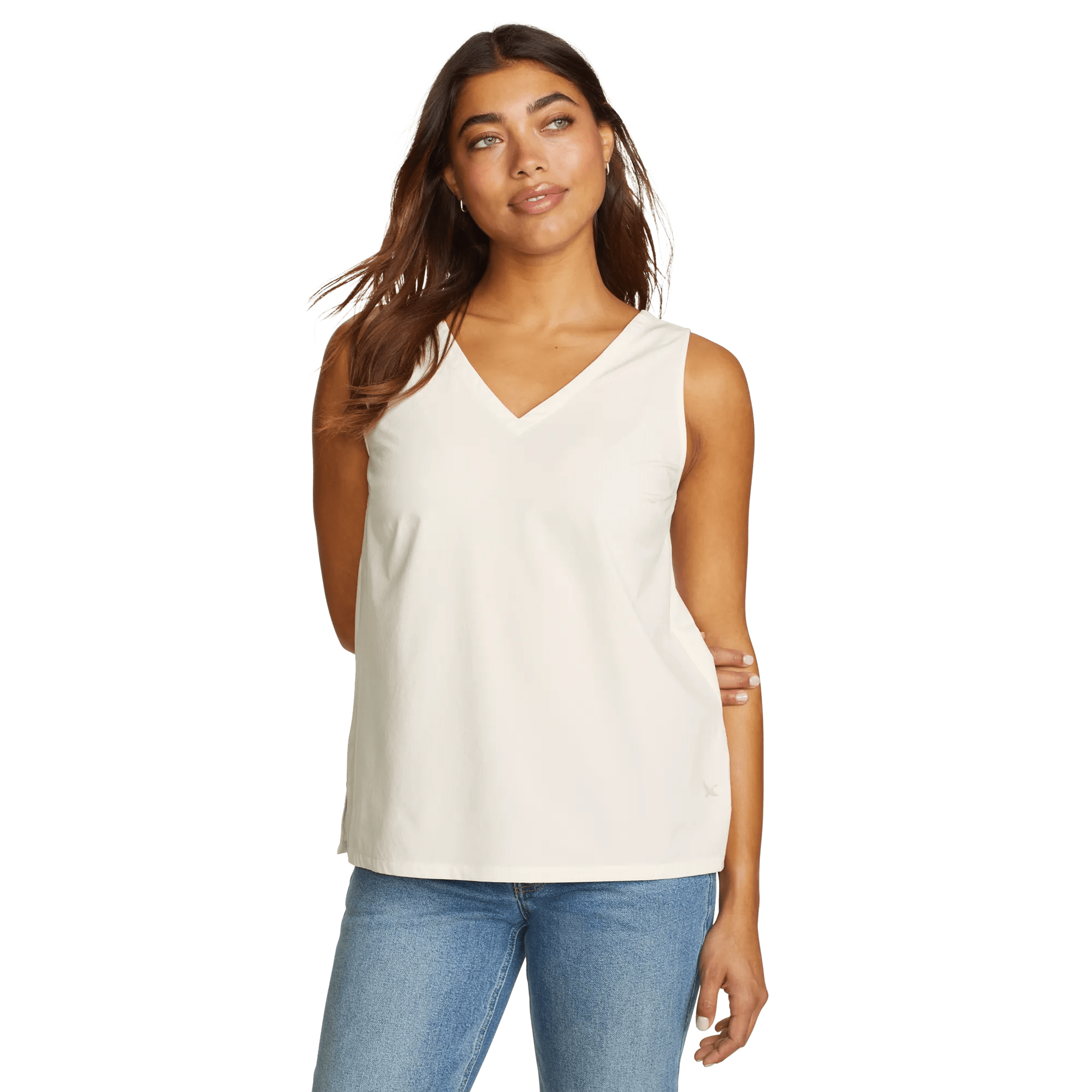 Women's Departure V-Neck Tank Top - Solid