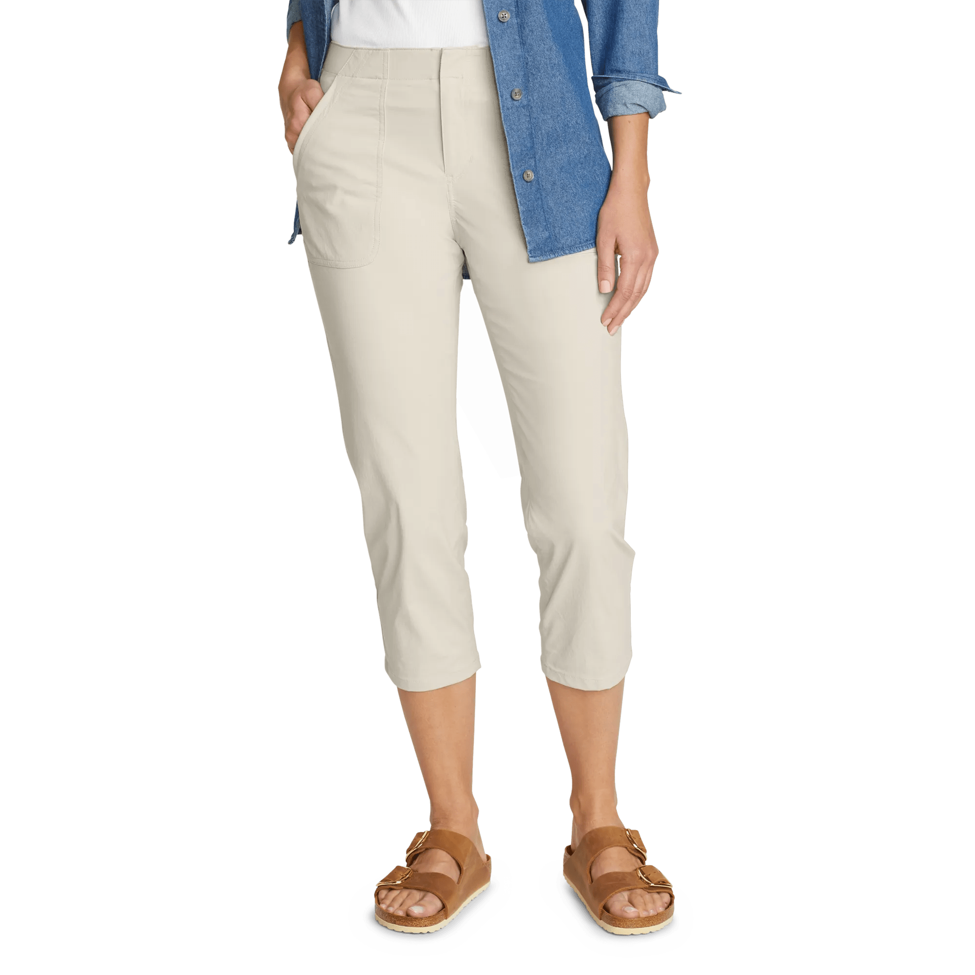 Women's Horizon High-Rise Straight Leg Cropped Pants