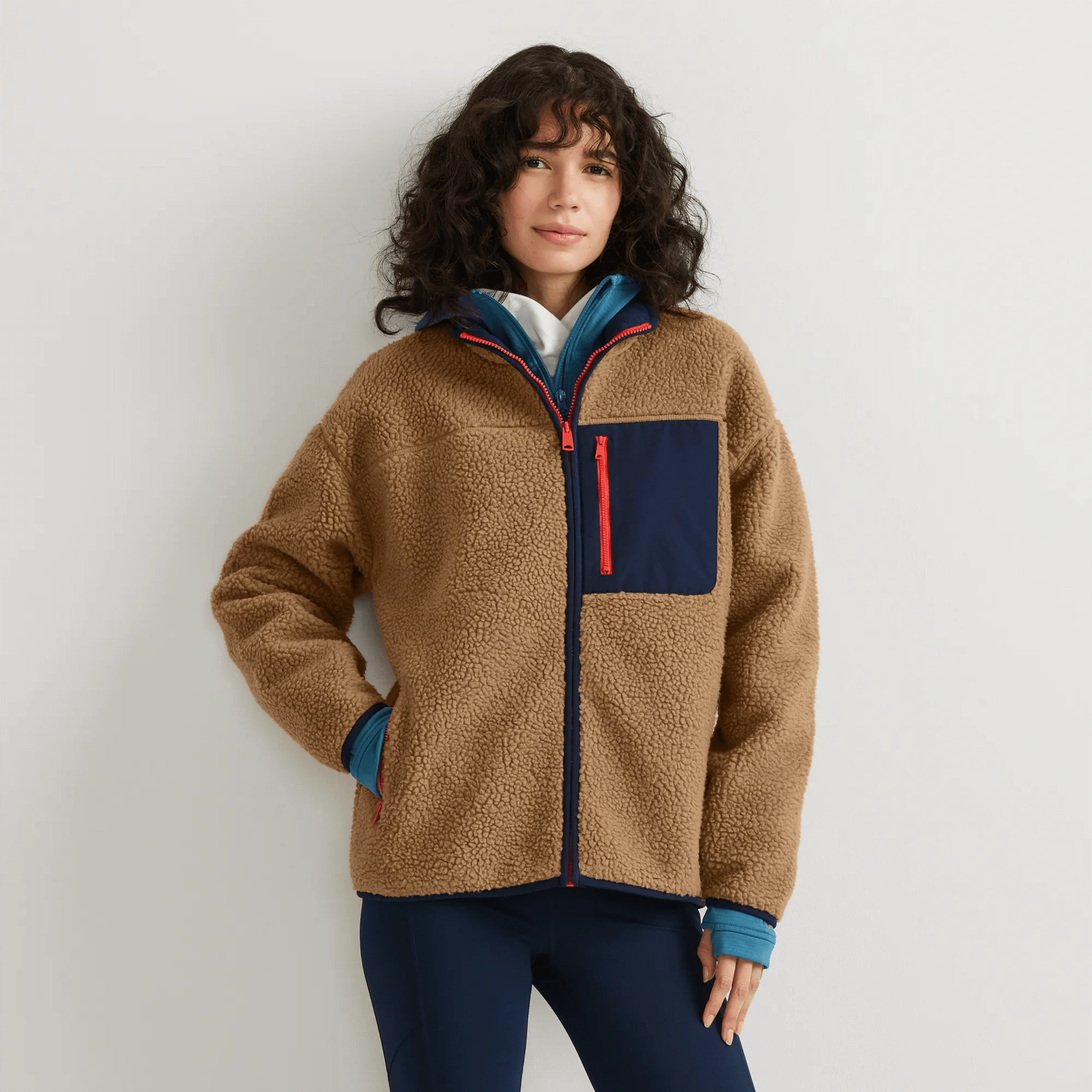 Women's Chilali Faux Shearling Fleece Jacket