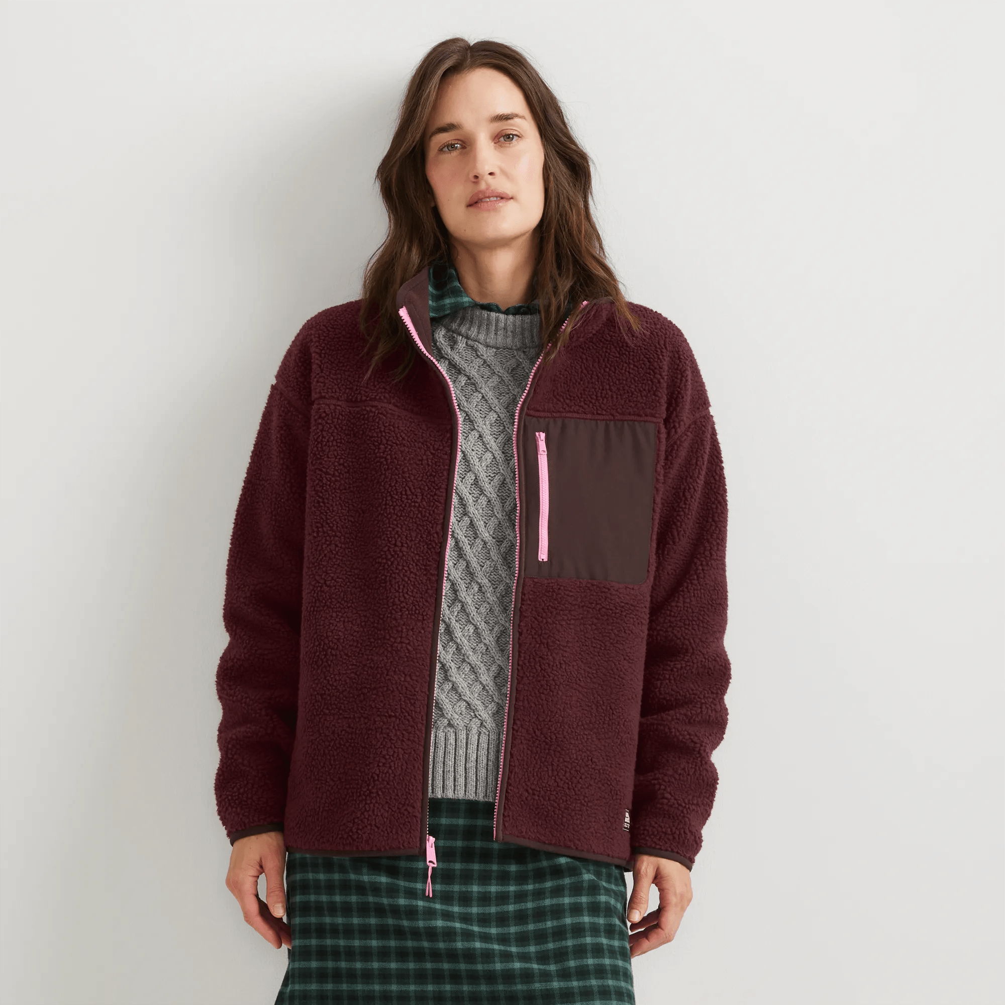 Women's Chilali Faux Shearling Fleece Jacket