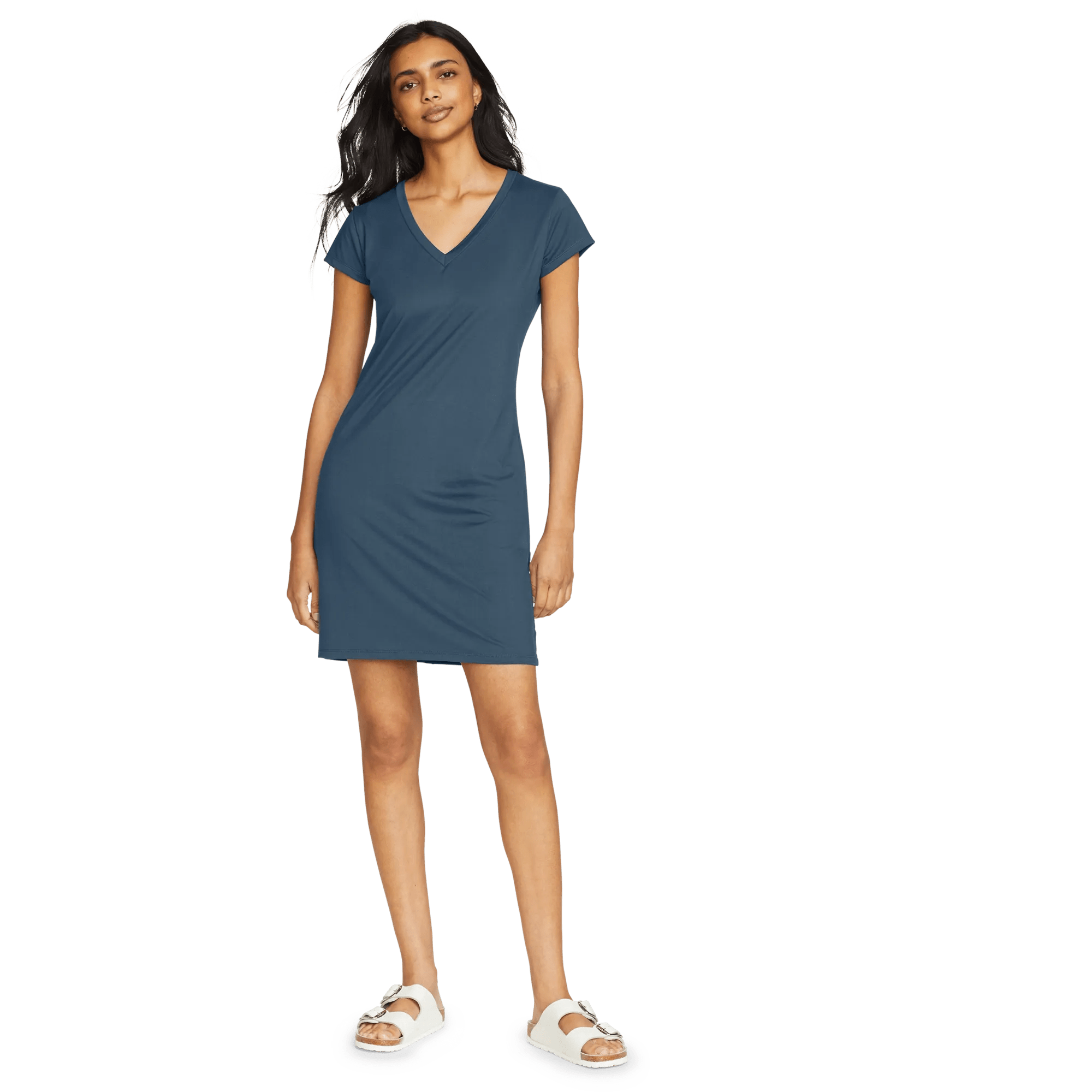 Women's Aster Short-Sleeve V-Neck Dress