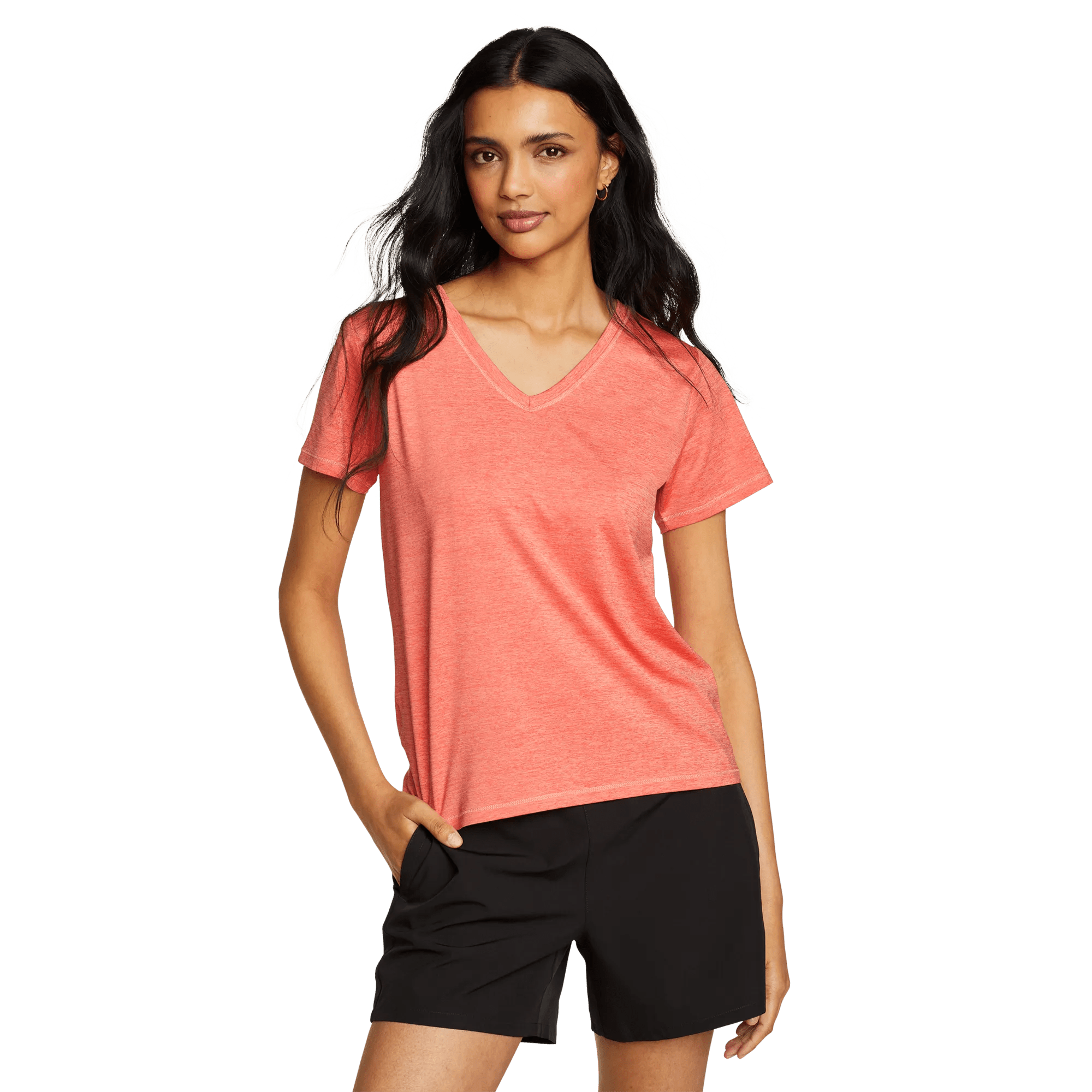 Women's Resolution Stretch Short-Sleeve V-Neck T-Shirt
