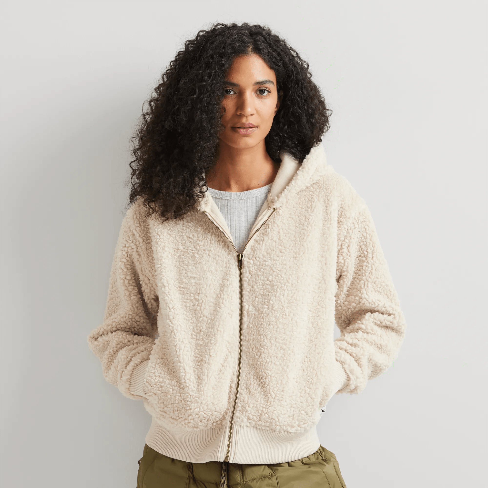 Women's Snowdrift Teddy Fleece Full-Zip Hooded Jacket