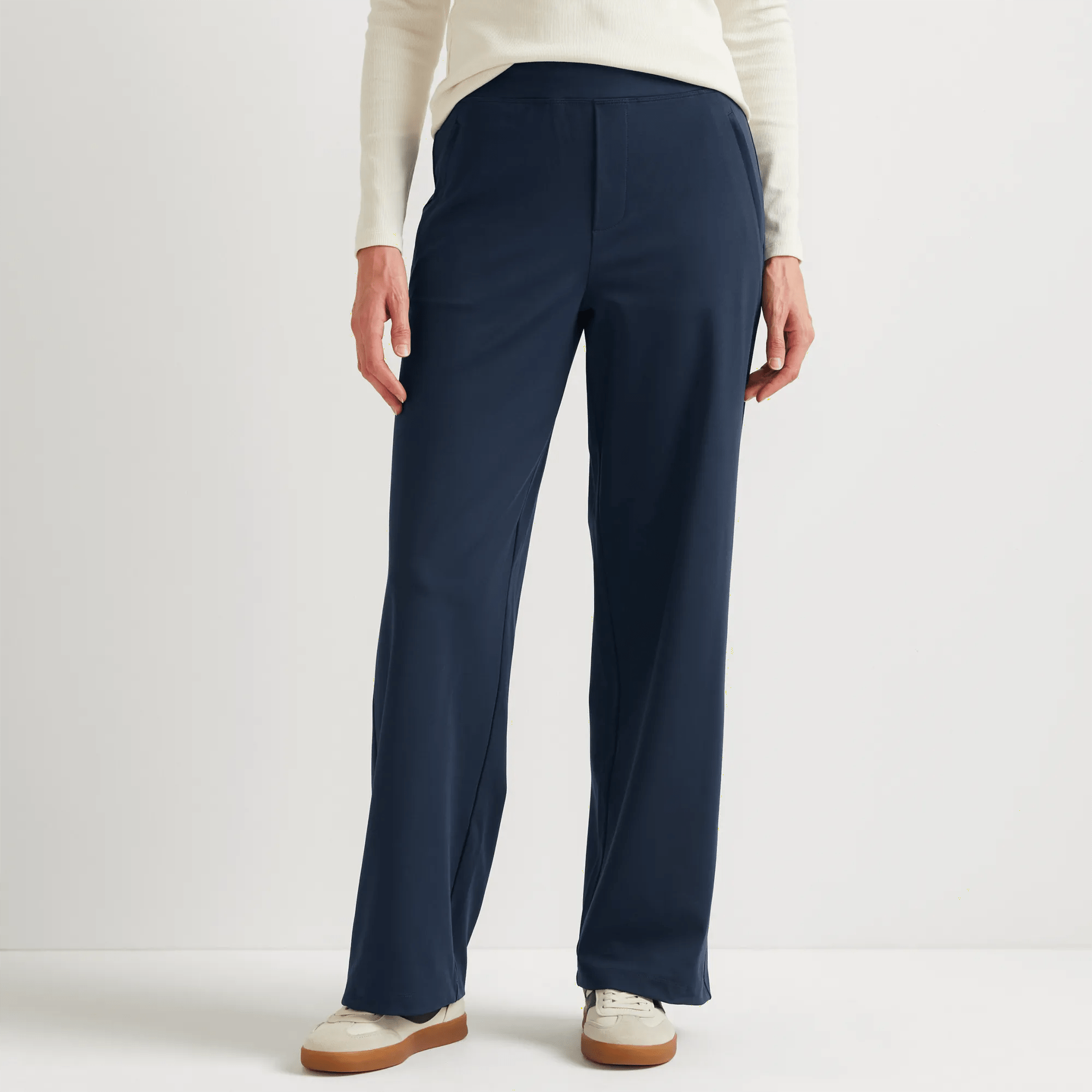 Women's Wayfarer High-Rise Wide Leg Travel Pants