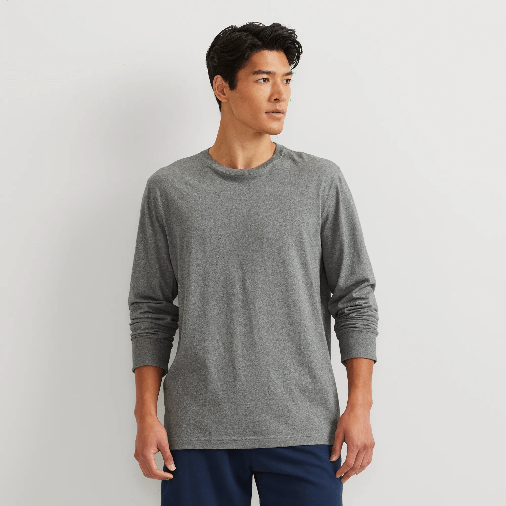 Men's Legend Wash 100% Cotton Long-Sleeve Classic T-Shirt