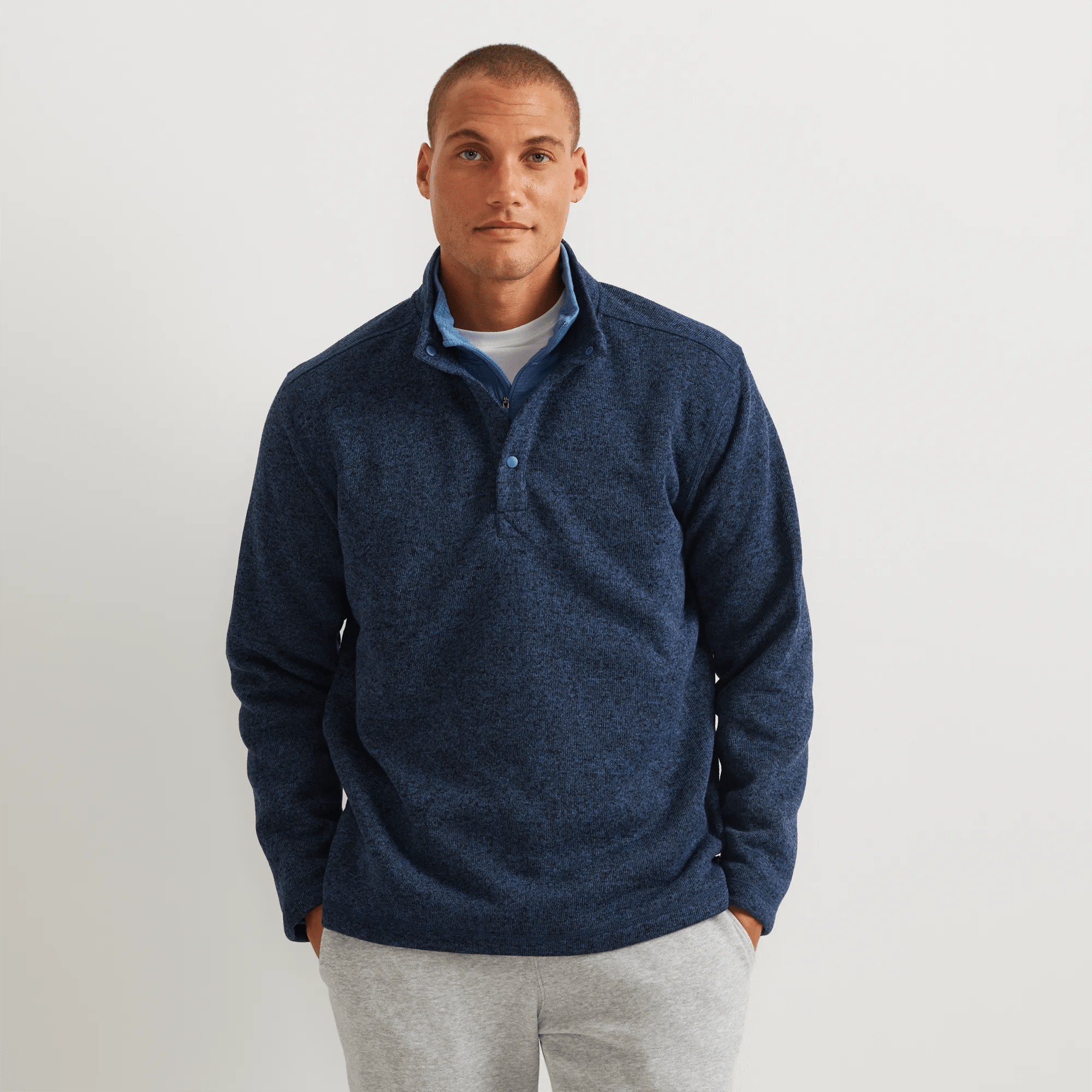 Men's Radiator Fleece 2.0 Snap Mock Pullover