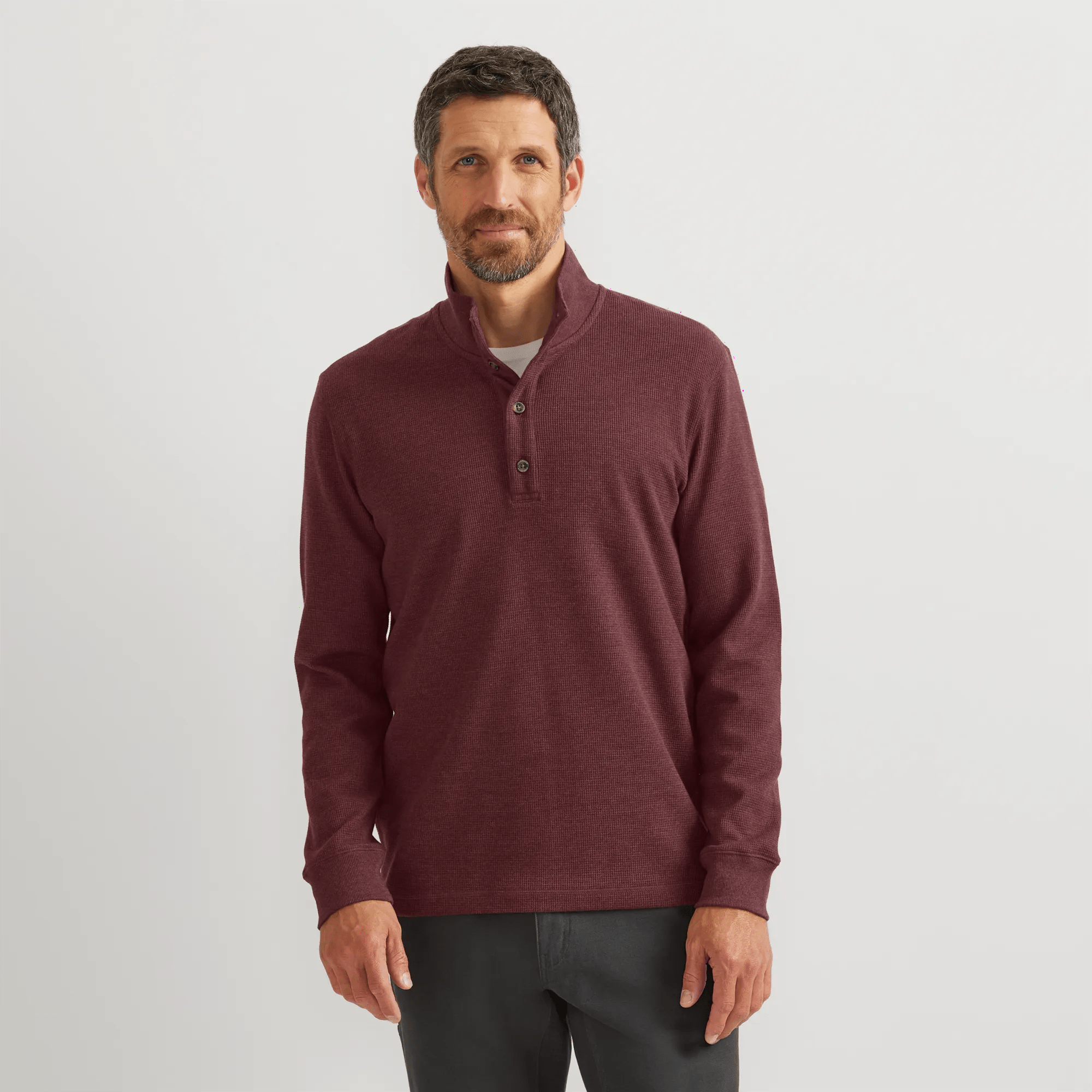 Men's Eddie's Favorite Thermal Pullover Mockneck